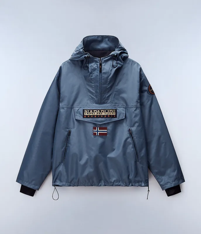 Napapijri Mens Rainforest Next Summer Windbreaker Jacket - Stormy Weather sold by The Foot Factory