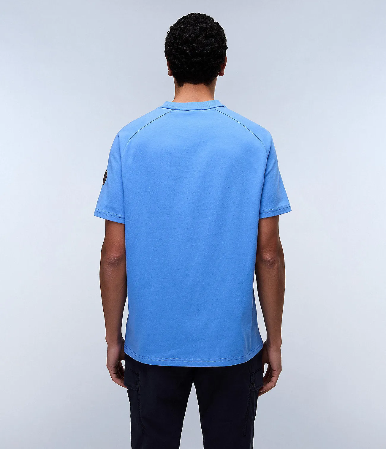 Napapijri Mens Ambra T-Shirt - Ultramarine sold by The Foot Factory product image thumbnail 5