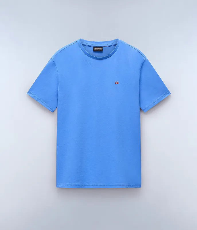 Napapijri Mens Salis T-Shirt - Ultramarine sold by The Foot Factory