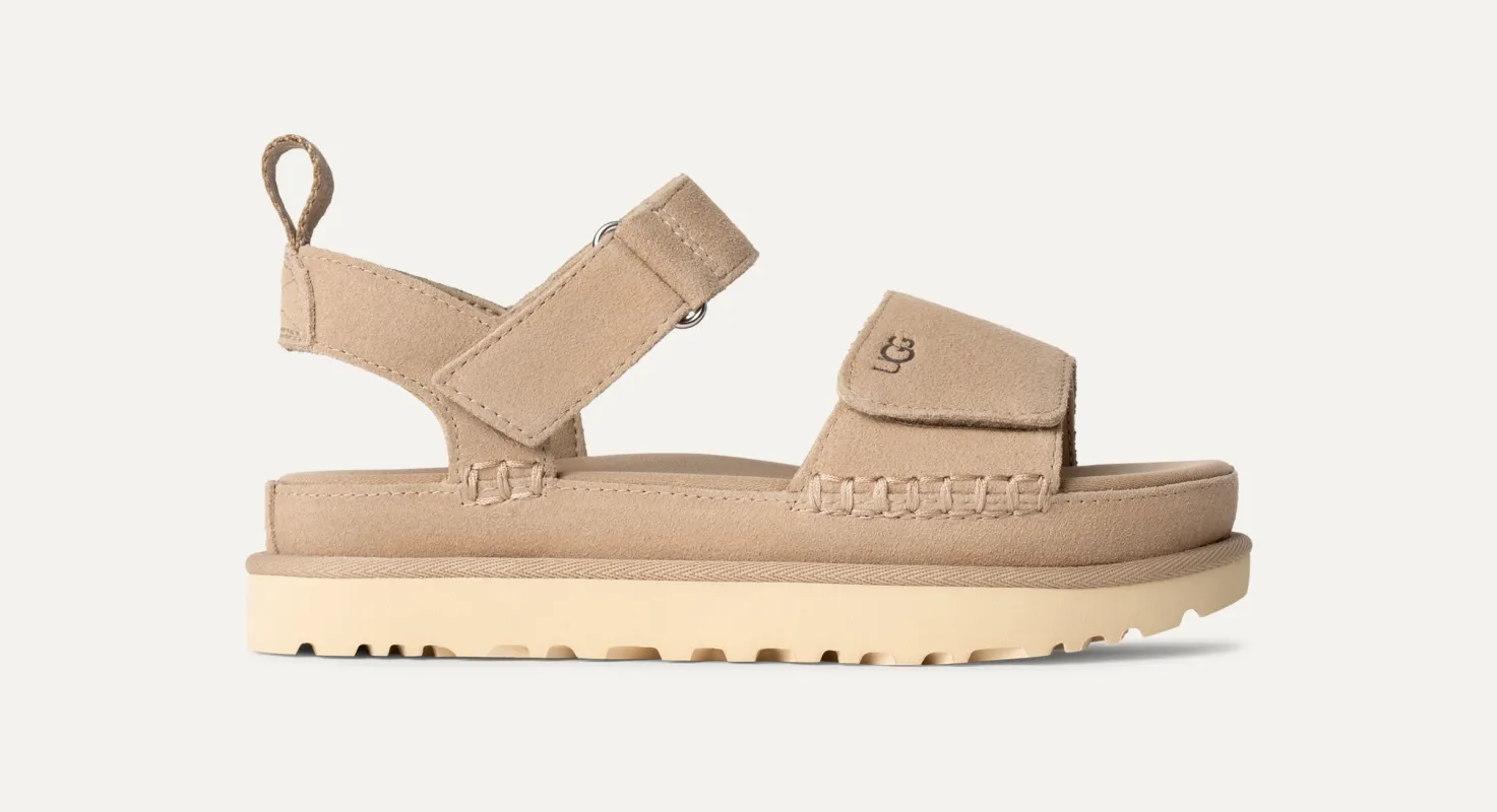 UGG Womens Goldenstar Sandal - Sand sold by The Foot Factory