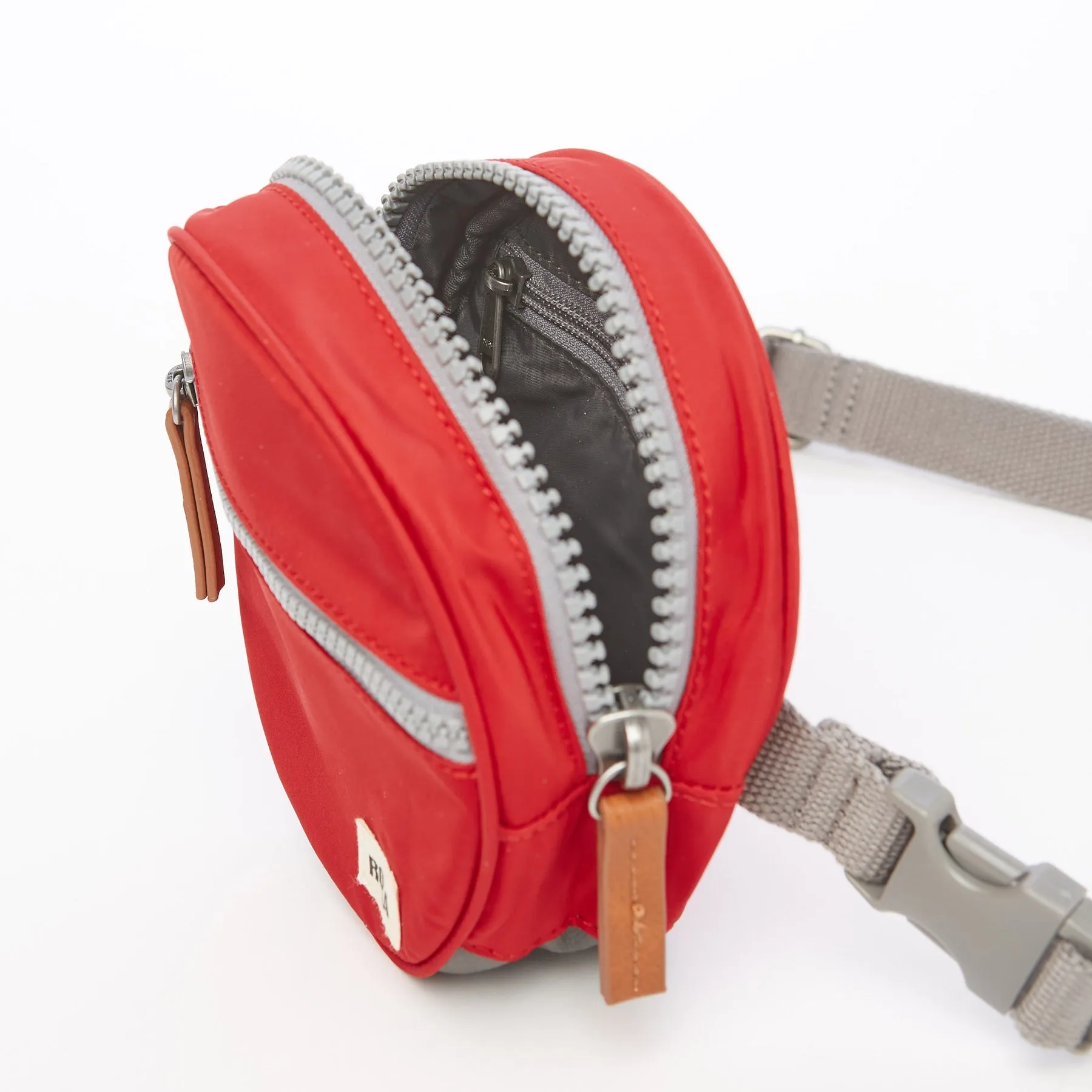 ROKA Paddington D Cranberry Extra Small Recycled Nylon Bag sold by The Foot Factory product image thumbnail 3