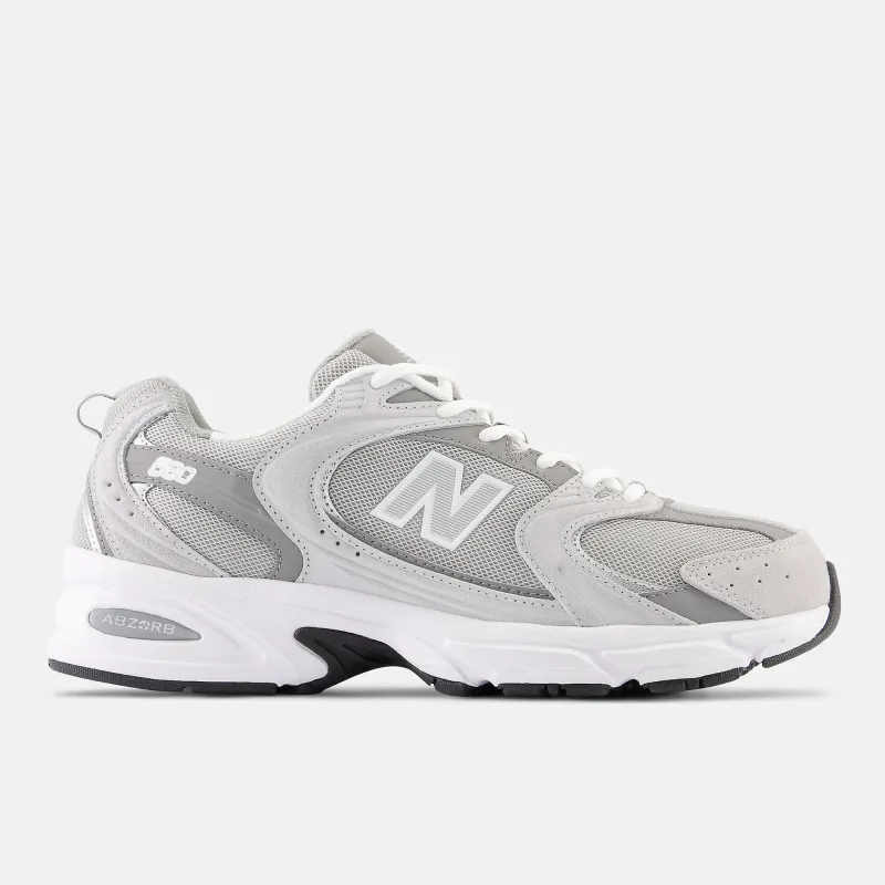 New Balance Mens 530 Fashion Trainers - Raincloud / Shadow Grey sold by The Foot Factory