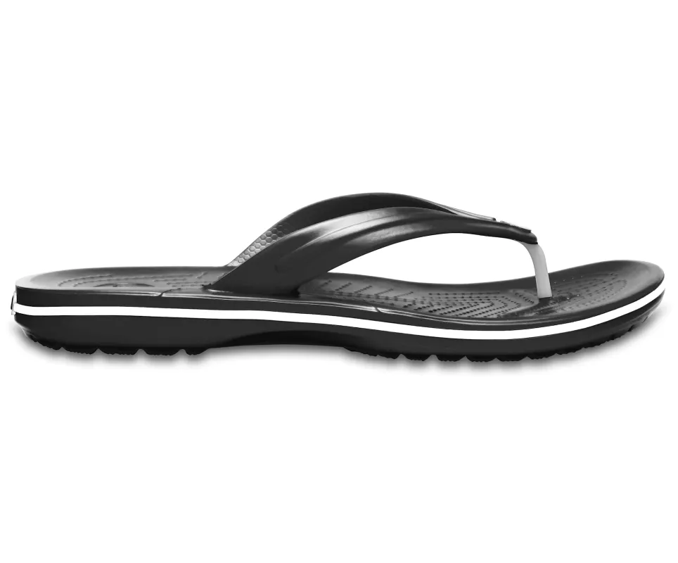 Crocs Unisex Crocband Flip Flop - Black sold by The Foot Factory