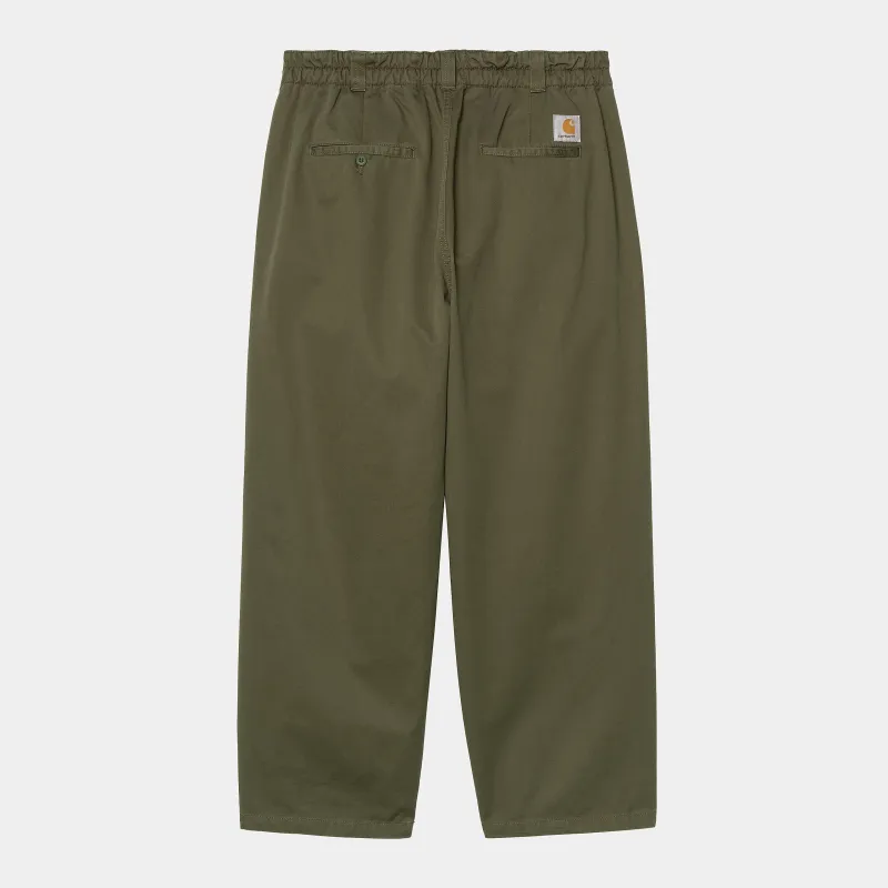 Carhartt WIP Mens Marv Lenexa Twill Pant - Turtle Stone Washed sold by The Foot Factory