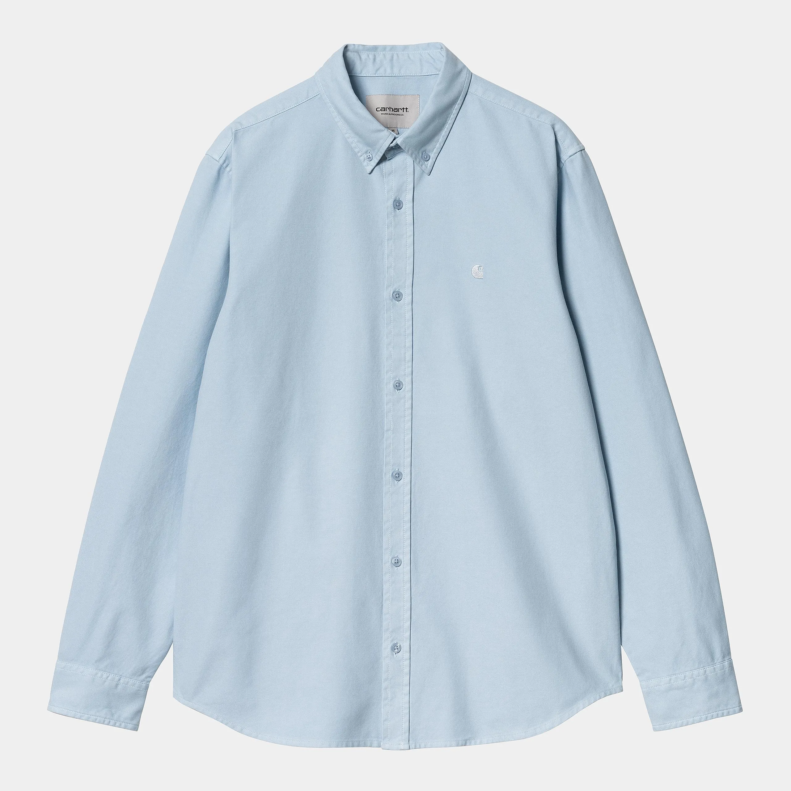 Carhartt WIP Mens Bolton Shirt - Air Sky sold by The Foot Factory