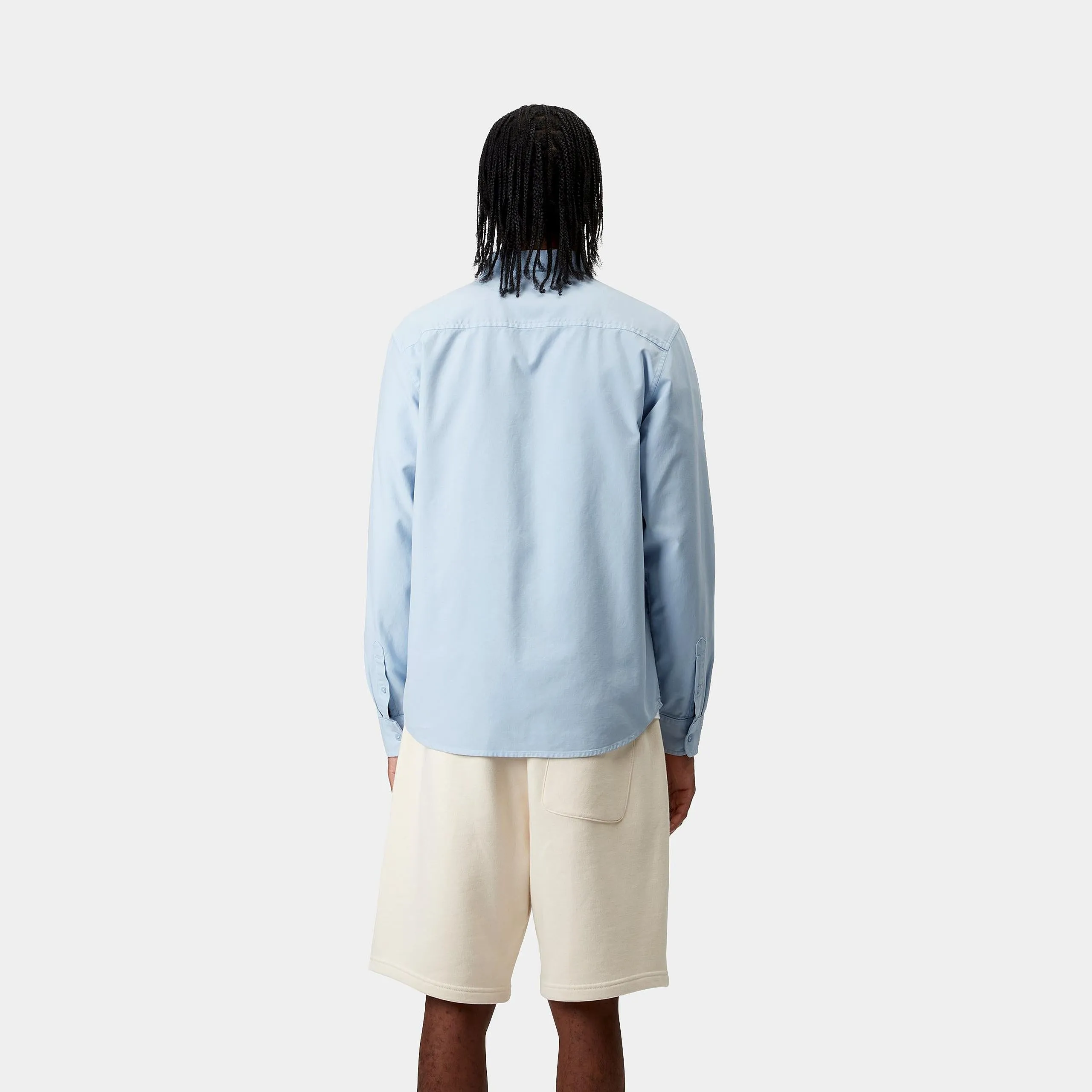 Carhartt WIP Mens Bolton Shirt - Air Sky sold by The Foot Factory product image thumbnail 4