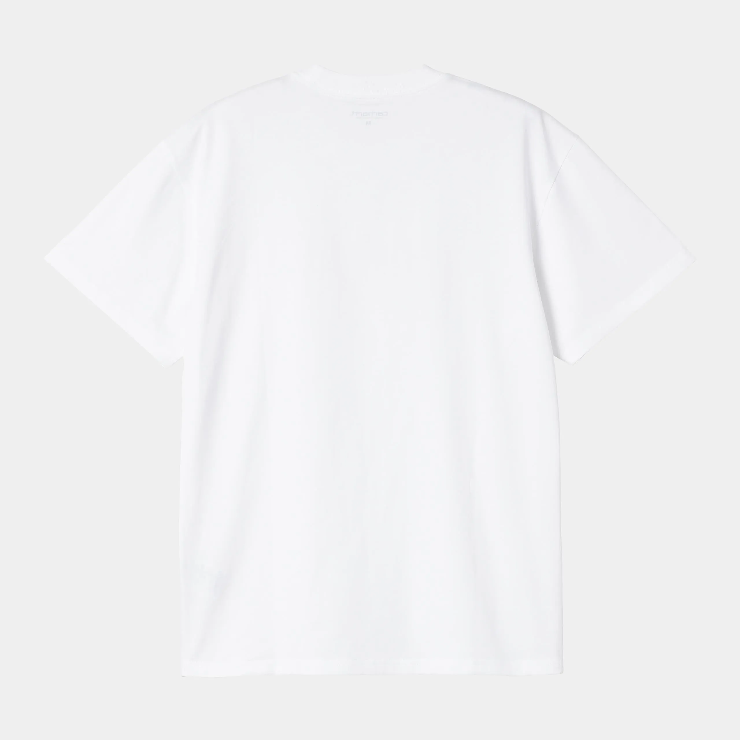 Carhartt WIP Mens Drip Script T-Shirt | White sold by The Foot Factory product image thumbnail 2
