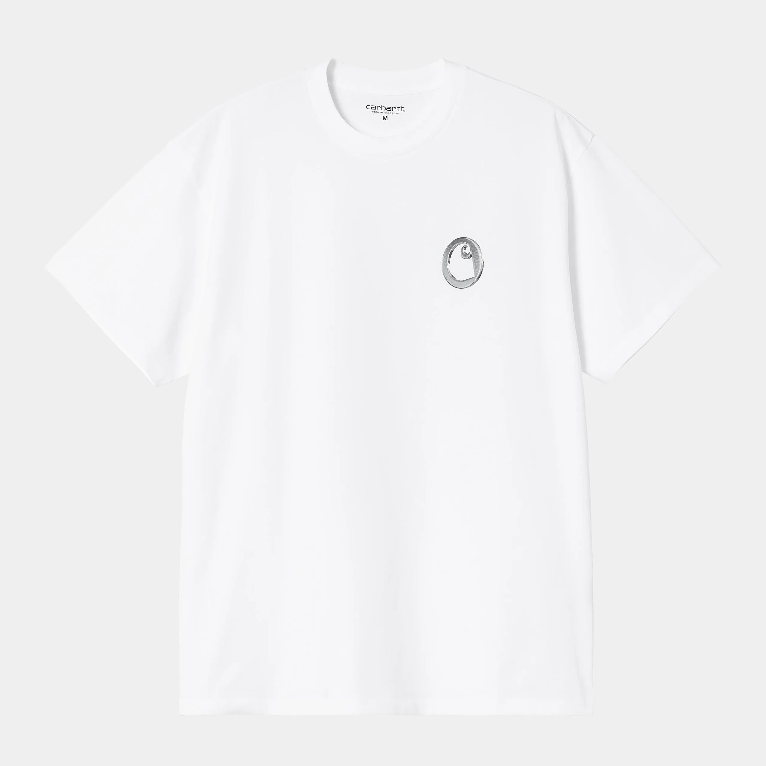 Carhartt WIP Mens Linked Charms T-Shirt | White sold by The Foot Factory product image thumbnail 2