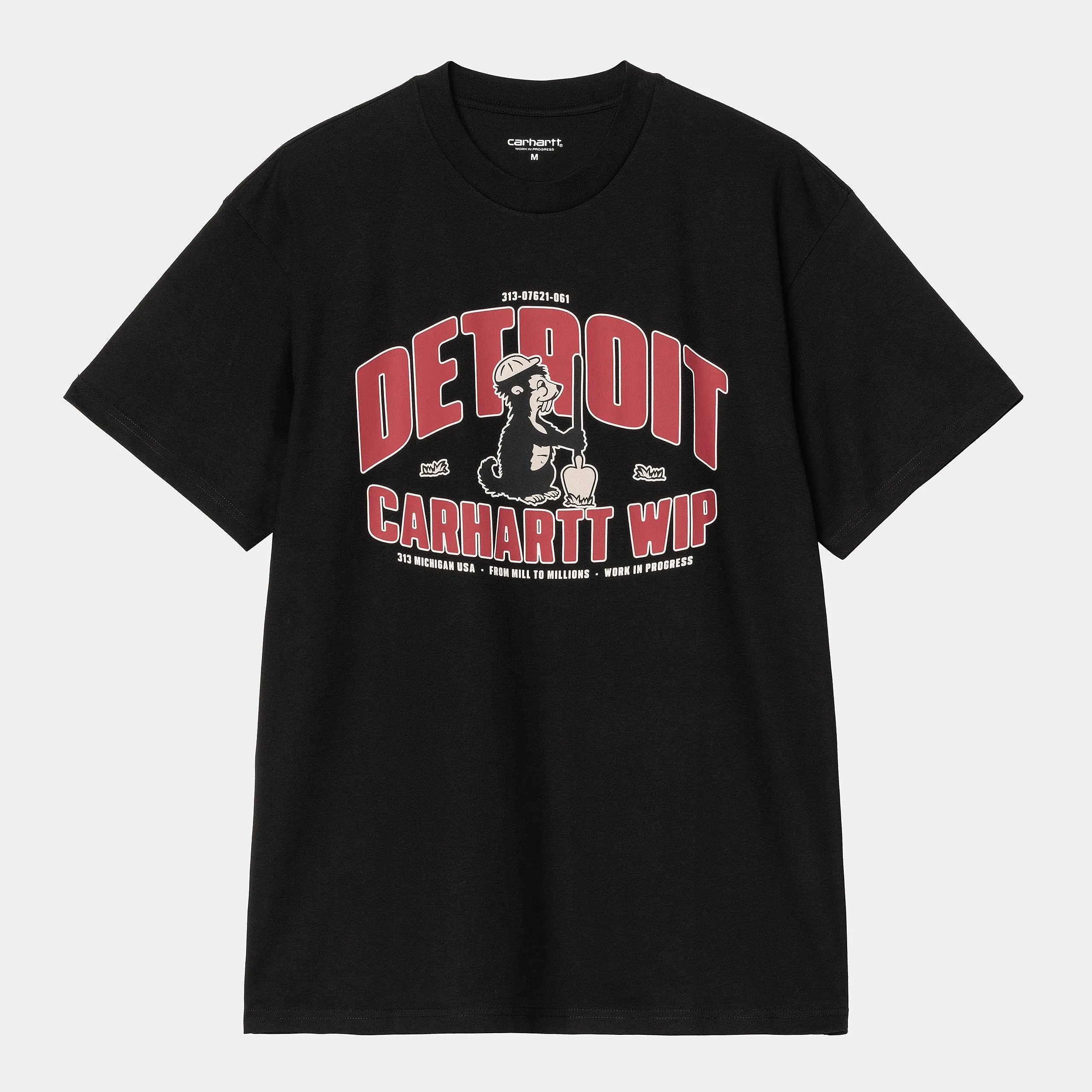 Carhartt WIP Mens Underground T-Shirt | Black sold by The Foot Factory