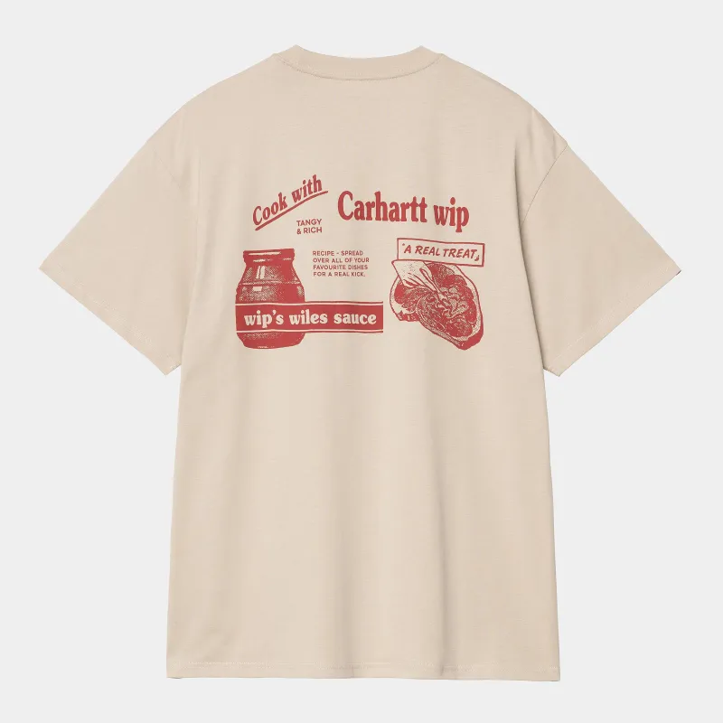 Carhartt WIP Mens Catalogue T-Shirt | Fleur De Sel sold by The Foot Factory