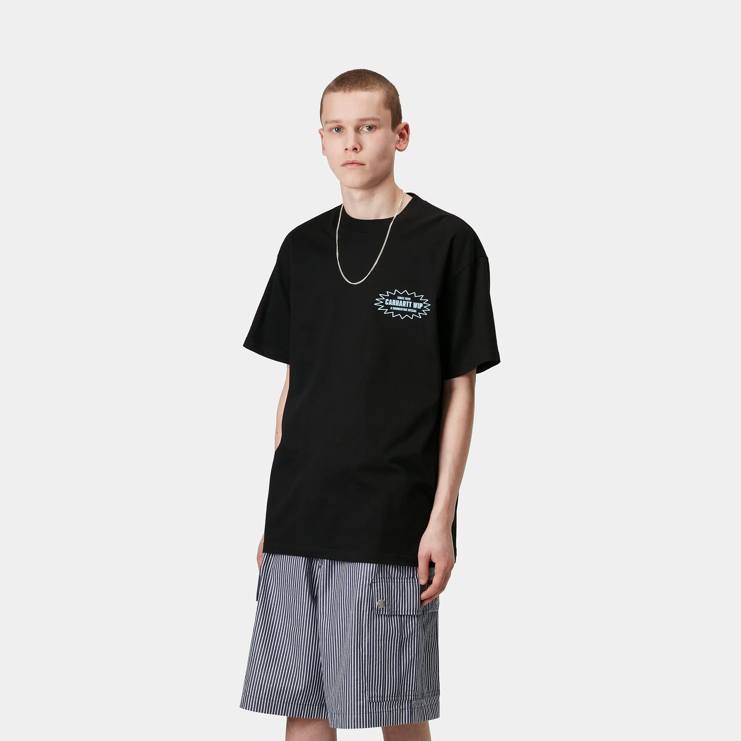 Carhartt WIP Mens Catalogue T-Shirt | Black sold by The Foot Factory product image thumbnail 3