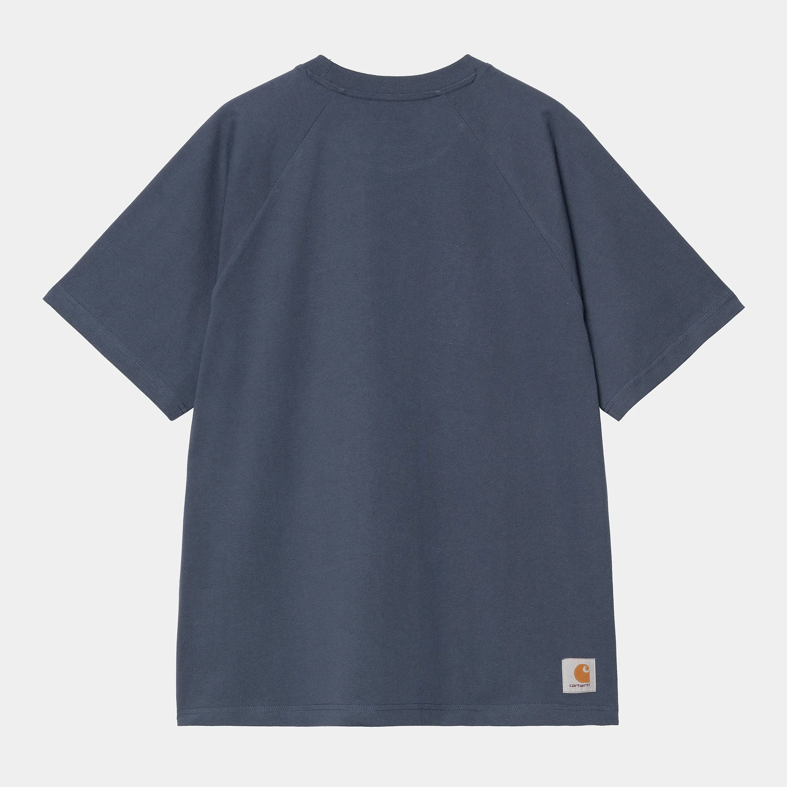 Carhartt WIP Mens WIP T-Shirt | Dusky Blue sold by The Foot Factory product image thumbnail 2