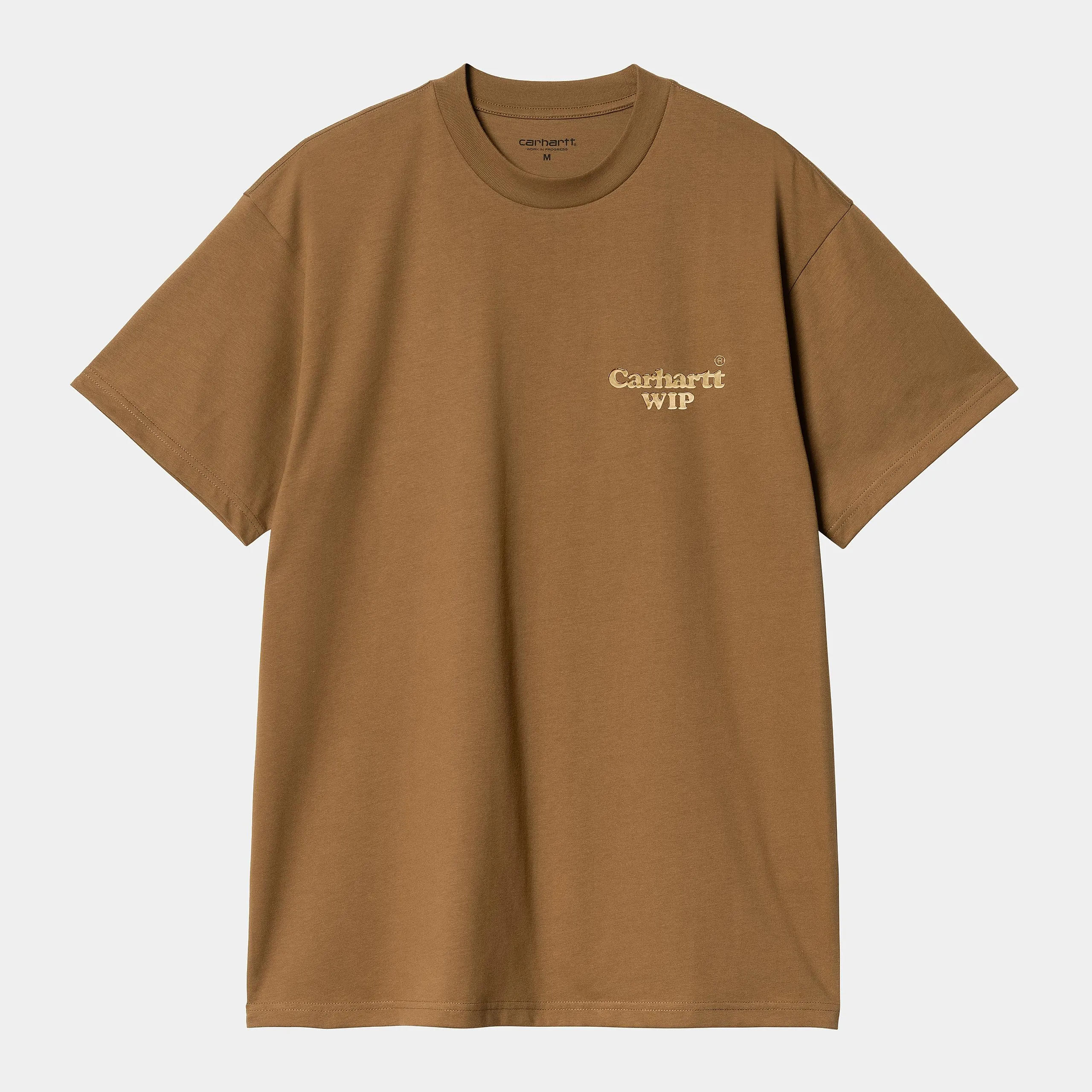 Carhartt WIP Mens Hartt Chain T-Shirt | Hamilton Brown sold by The Foot Factory product image thumbnail 2
