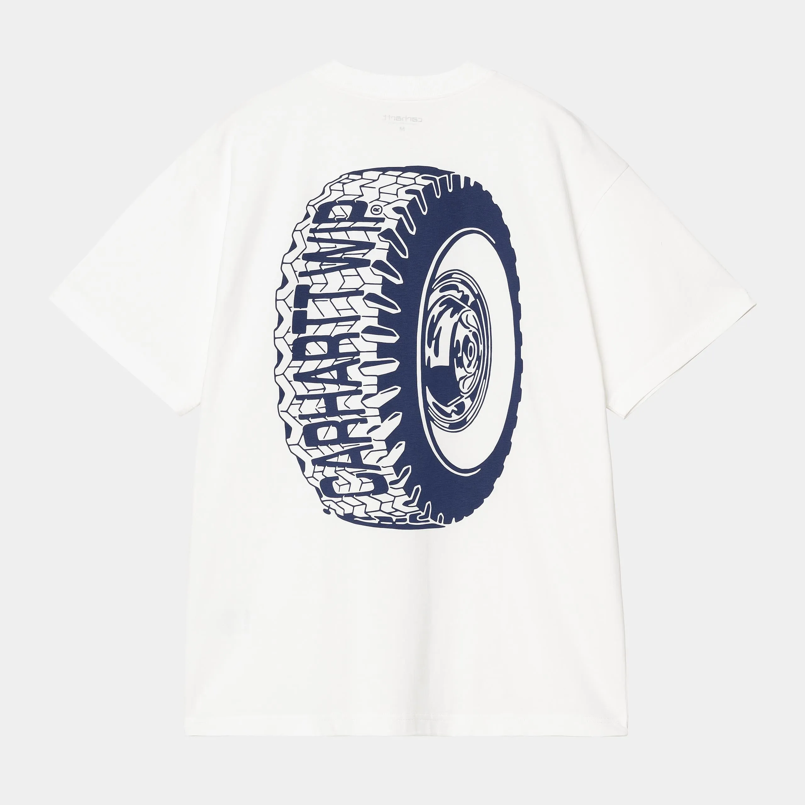Carhartt WIP Mens Tire T-Shirt | White sold by The Foot Factory