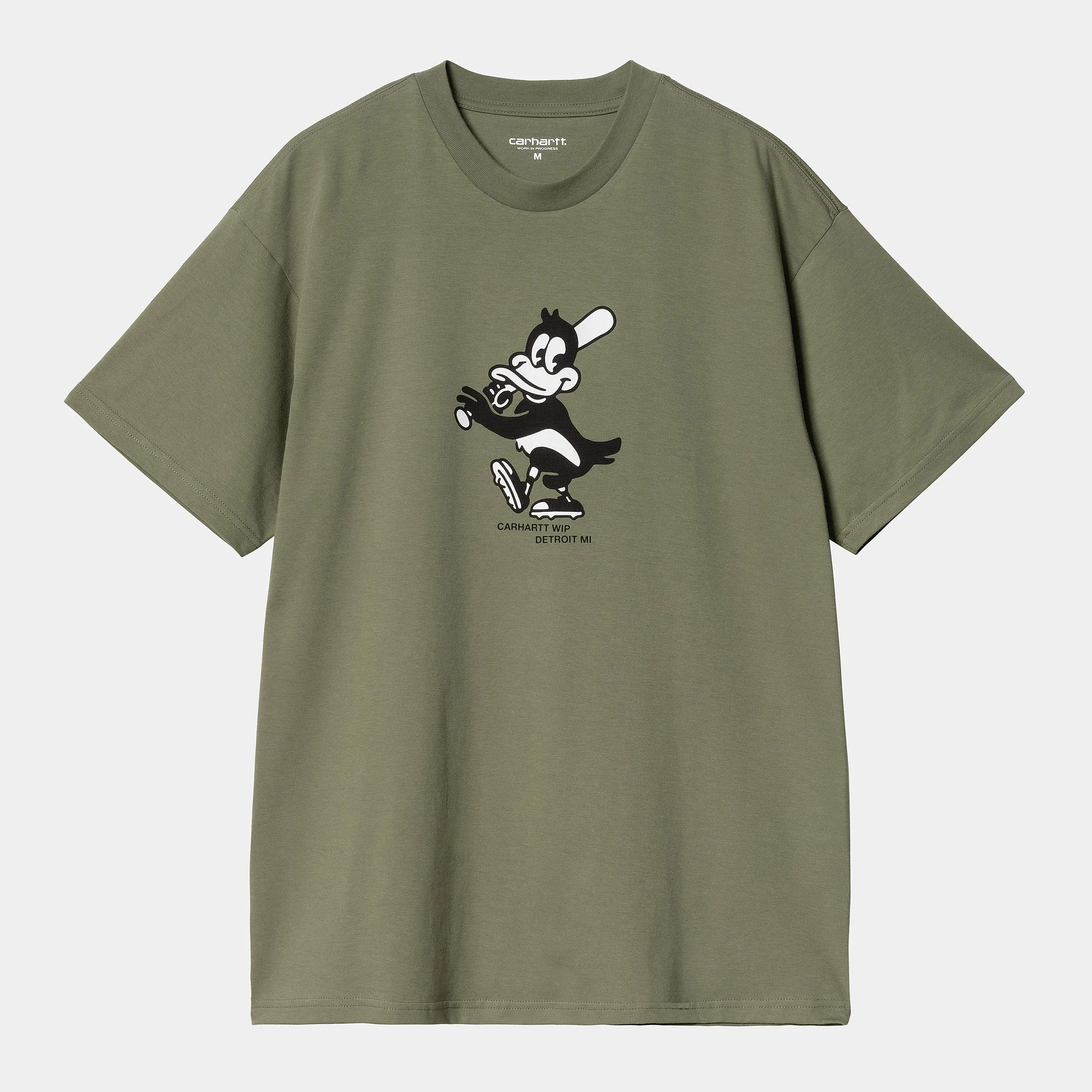 Carhartt WIP Mens Home Run T-Shirt | Dollar Green sold by The Foot Factory