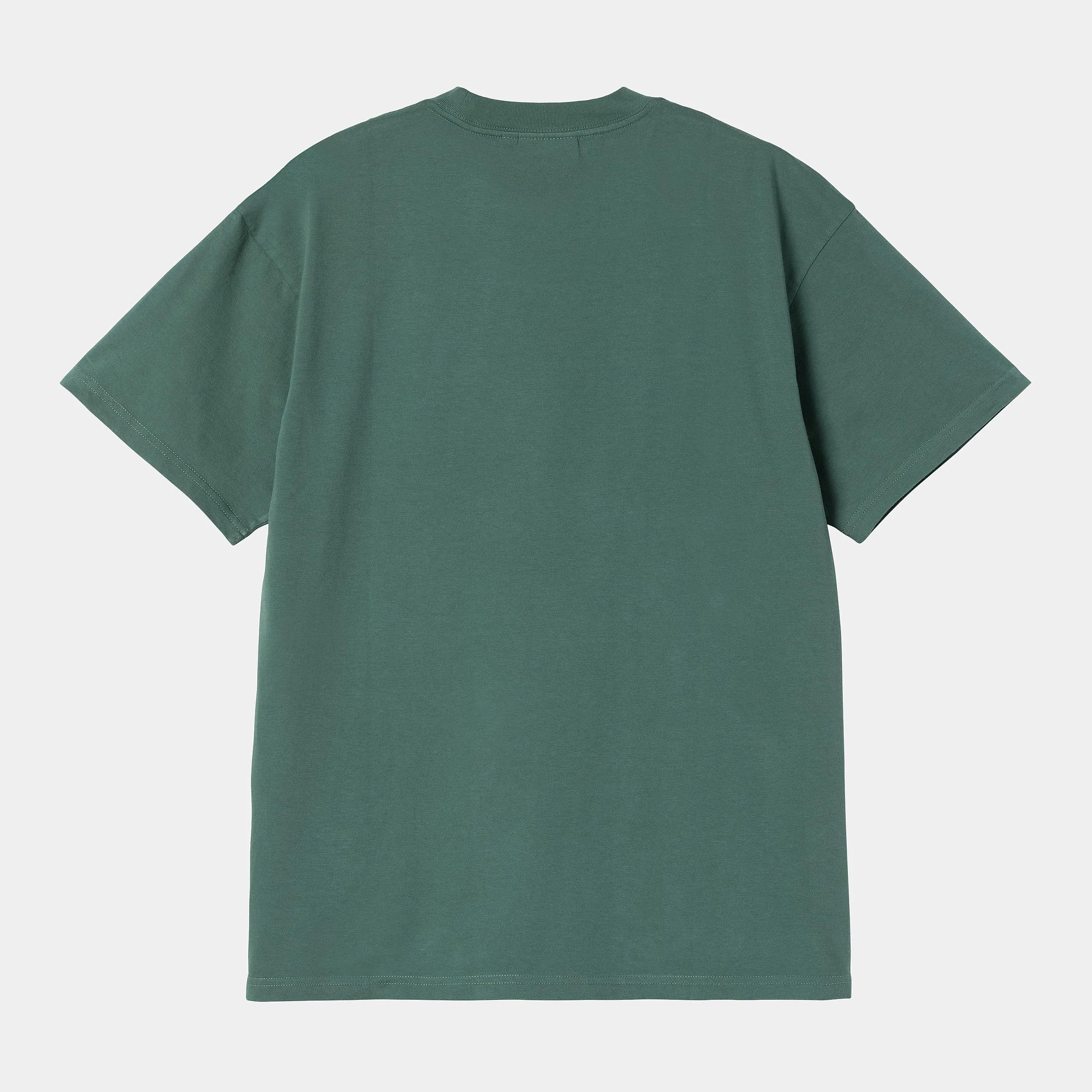 Carhartt WIP Mens Lecture T-Shirt | Silver Pine sold by The Foot Factory product image thumbnail 2