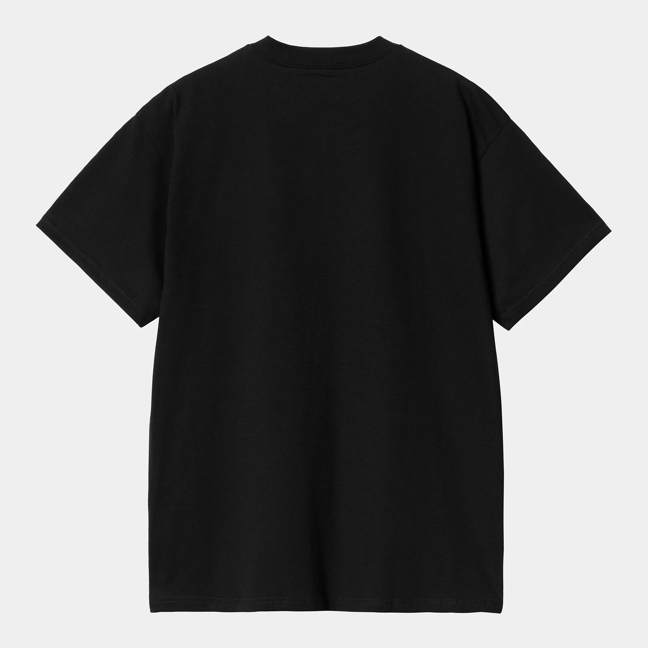 Carhartt WIP Mens Hot Script T-Shirt | Black sold by The Foot Factory product image thumbnail 2