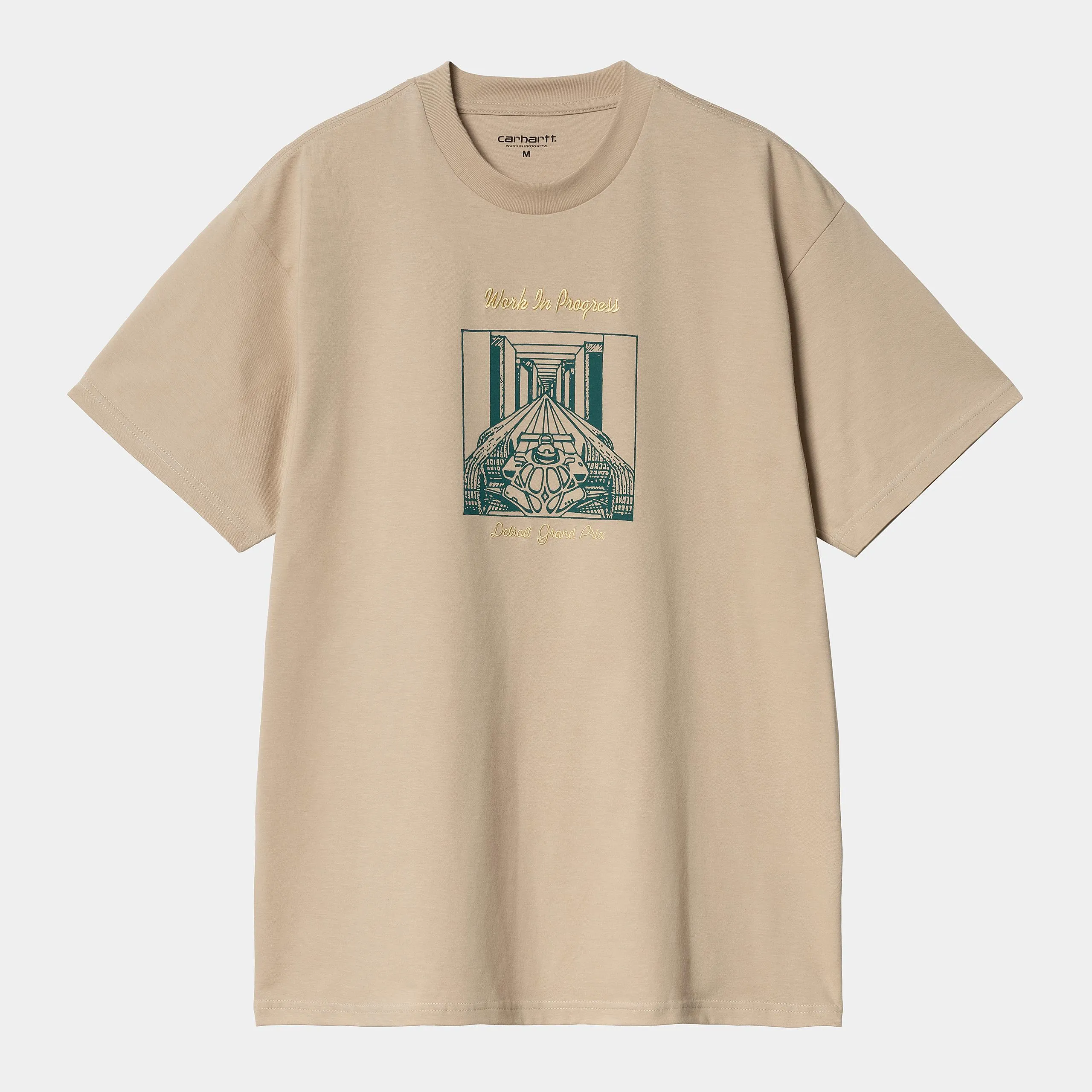 Carhartt WIP Mens Racer T-Shirt | Wall sold by The Foot Factory