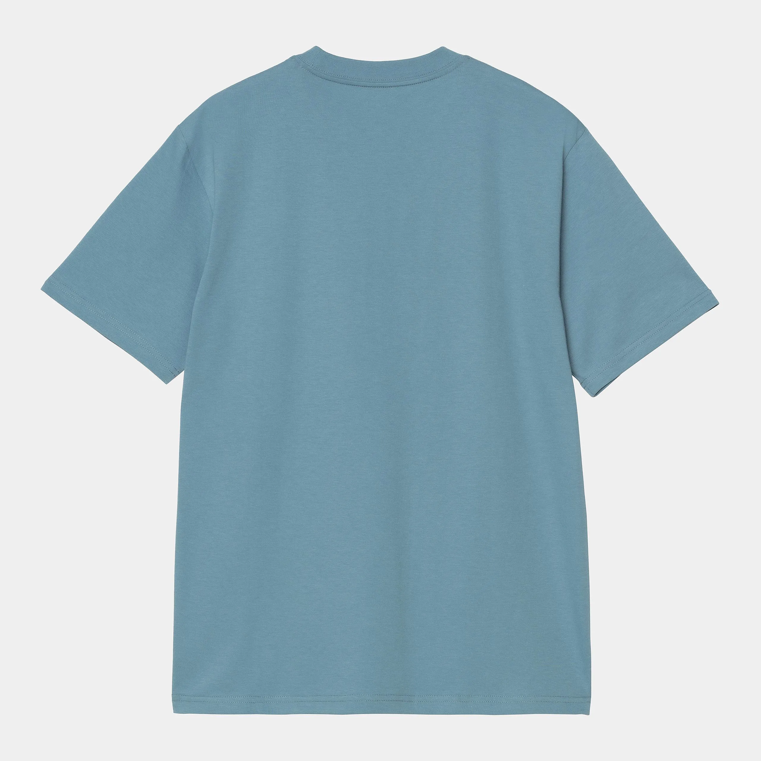 Carhartt WIP Mens Precision Work T-Shirt | Clay Blue sold by The Foot Factory product image thumbnail 2