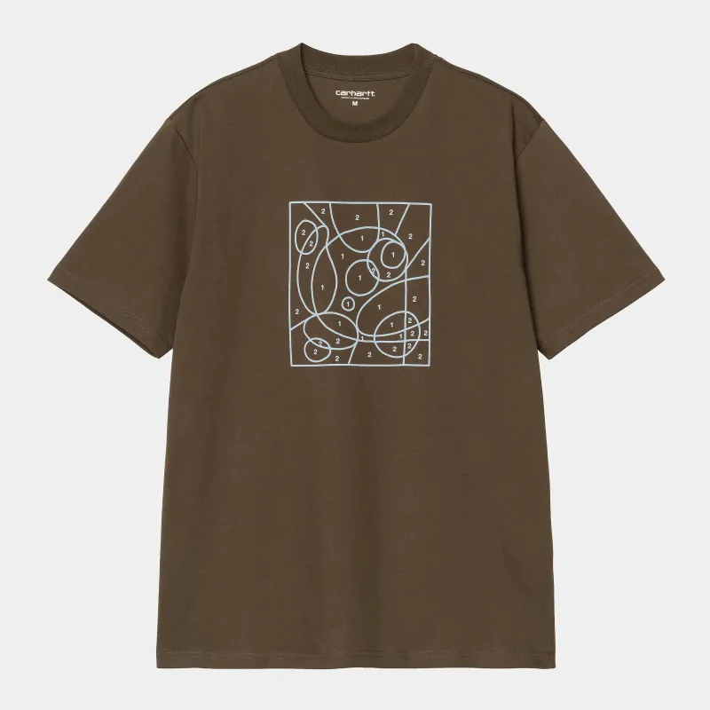 Carhartt WIP Mens The Numbers T-Shirt |  Liberica sold by The Foot Factory
