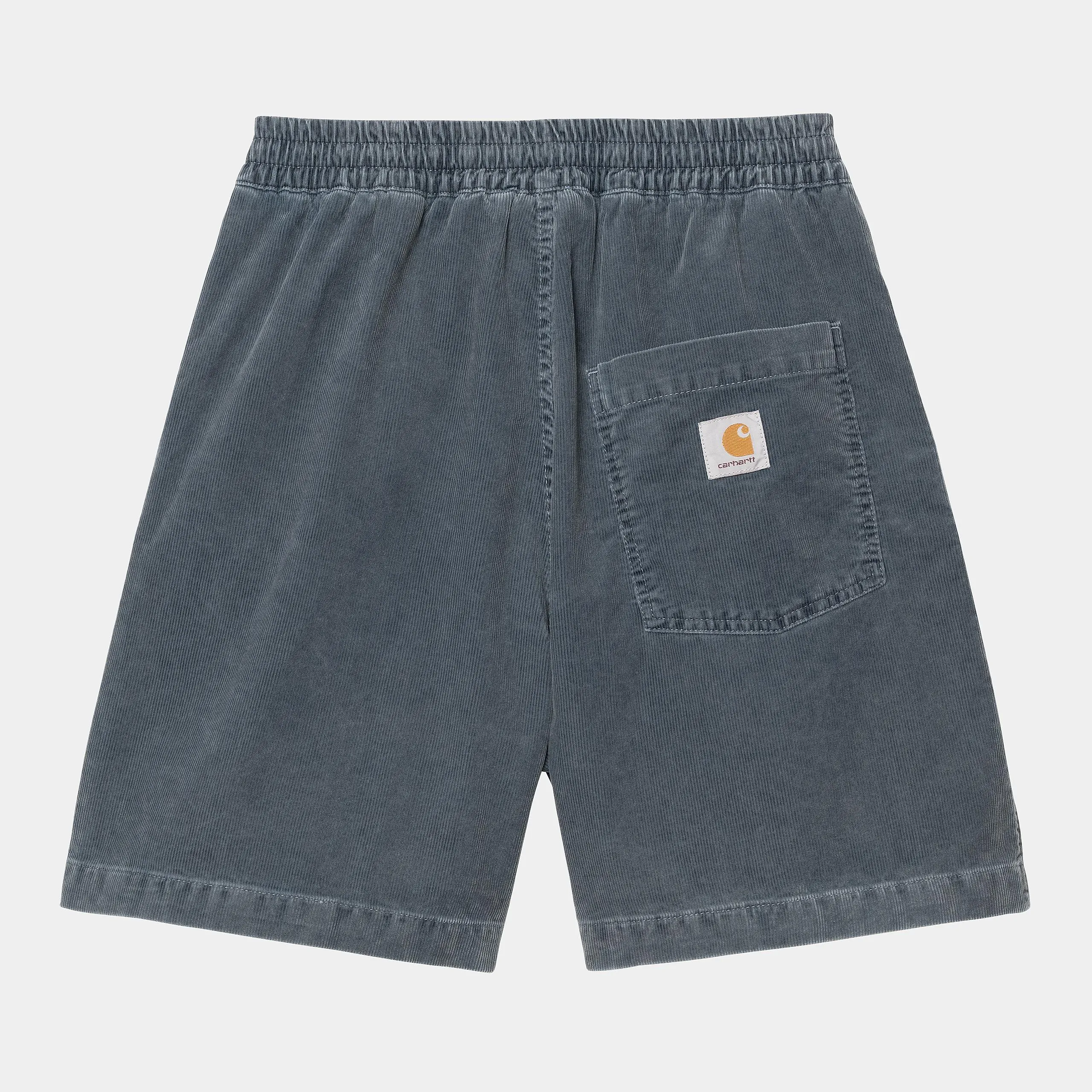 Carhartt WIP Mens Reynold Forsyth Corduroy Short | Dusky Blue Dusky Washed sold by The Foot Factory