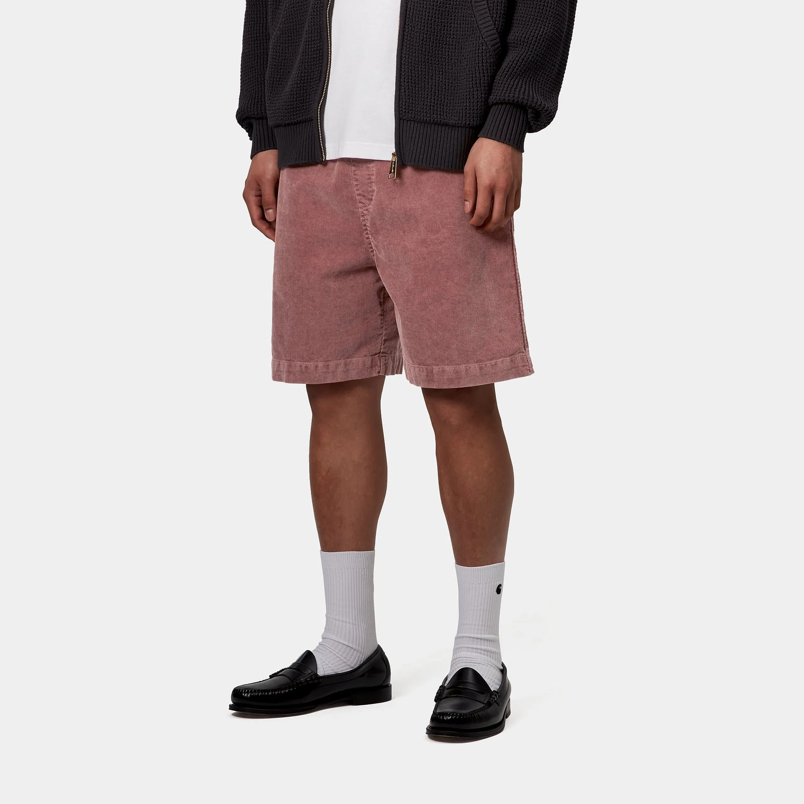 Carhartt WIP Mens Reynold Forsyth Corduroy Short | Dusky Pink Dusky Washed sold by The Foot Factory product image thumbnail 5