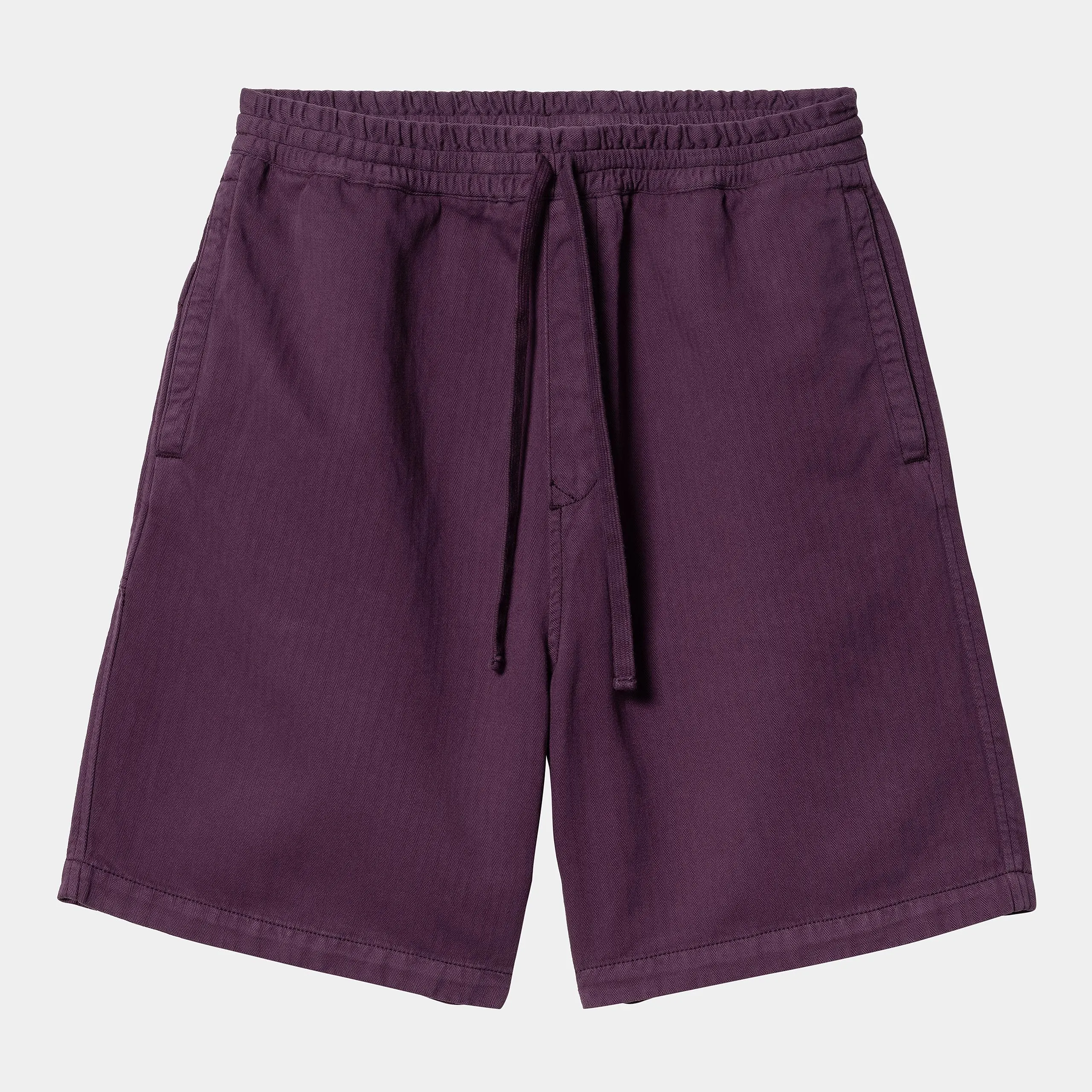 Carhartt WIP Mens Rainer Shawnee Herringbone Short | Huckleberry Garment Dyed sold by The Foot Factory product image thumbnail 2
