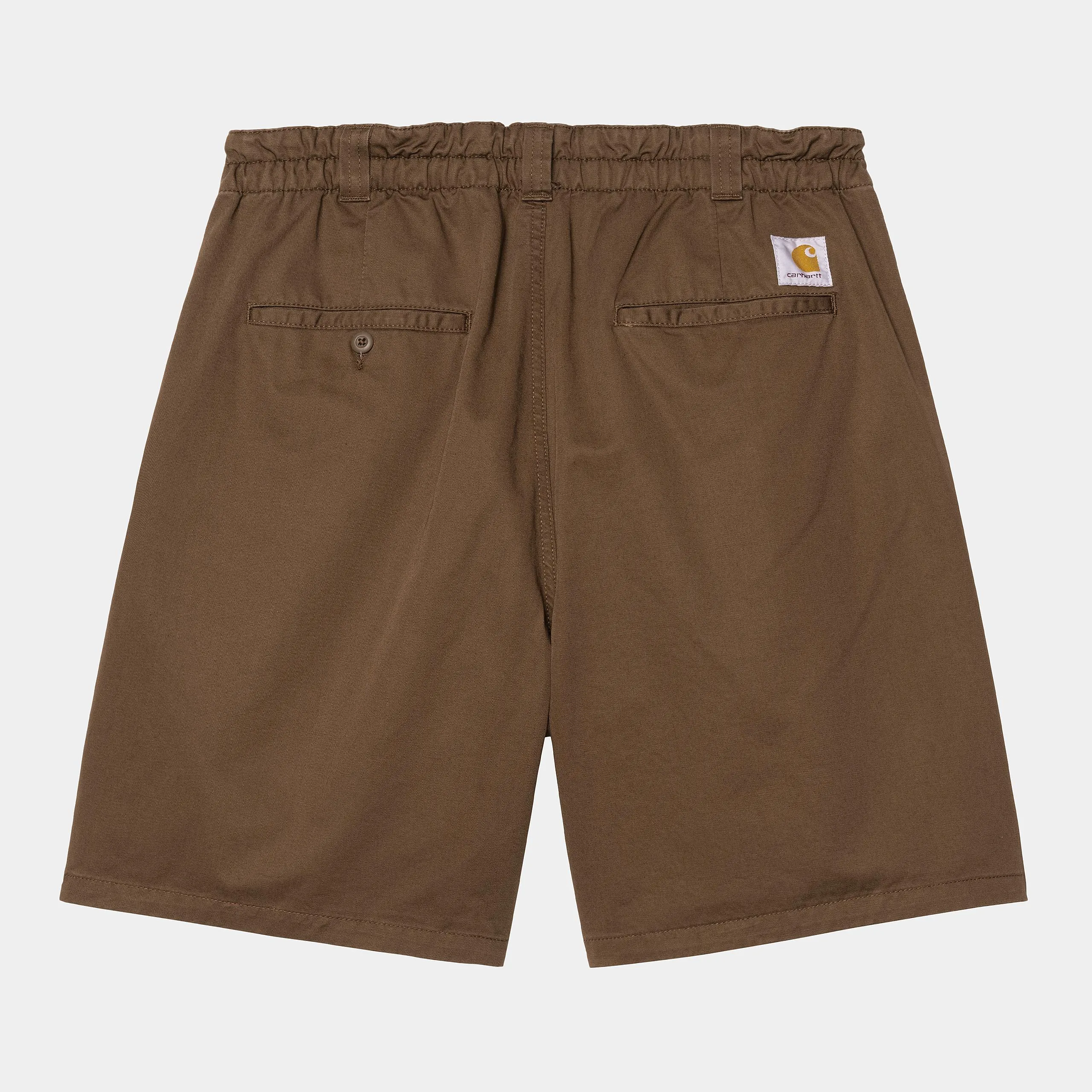 Carhartt WIP Mens Marv Lenexa Twill Short | Liberica Stone Washed sold by The Foot Factory
