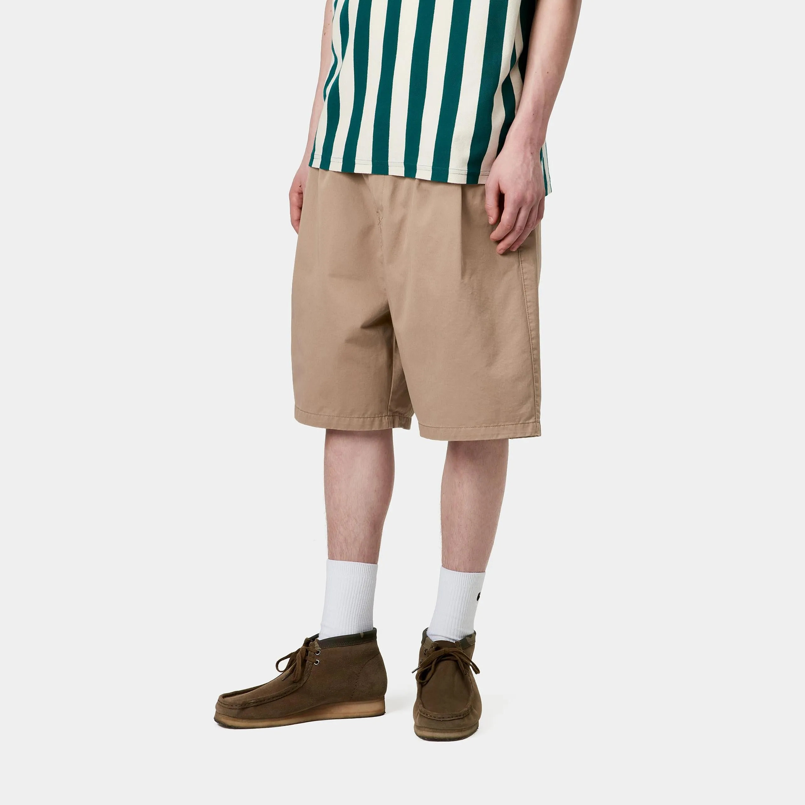 Carhartt WIP Mens Marv Lenexa Twill Short | Leather Stone Washed sold by The Foot Factory product image thumbnail 5