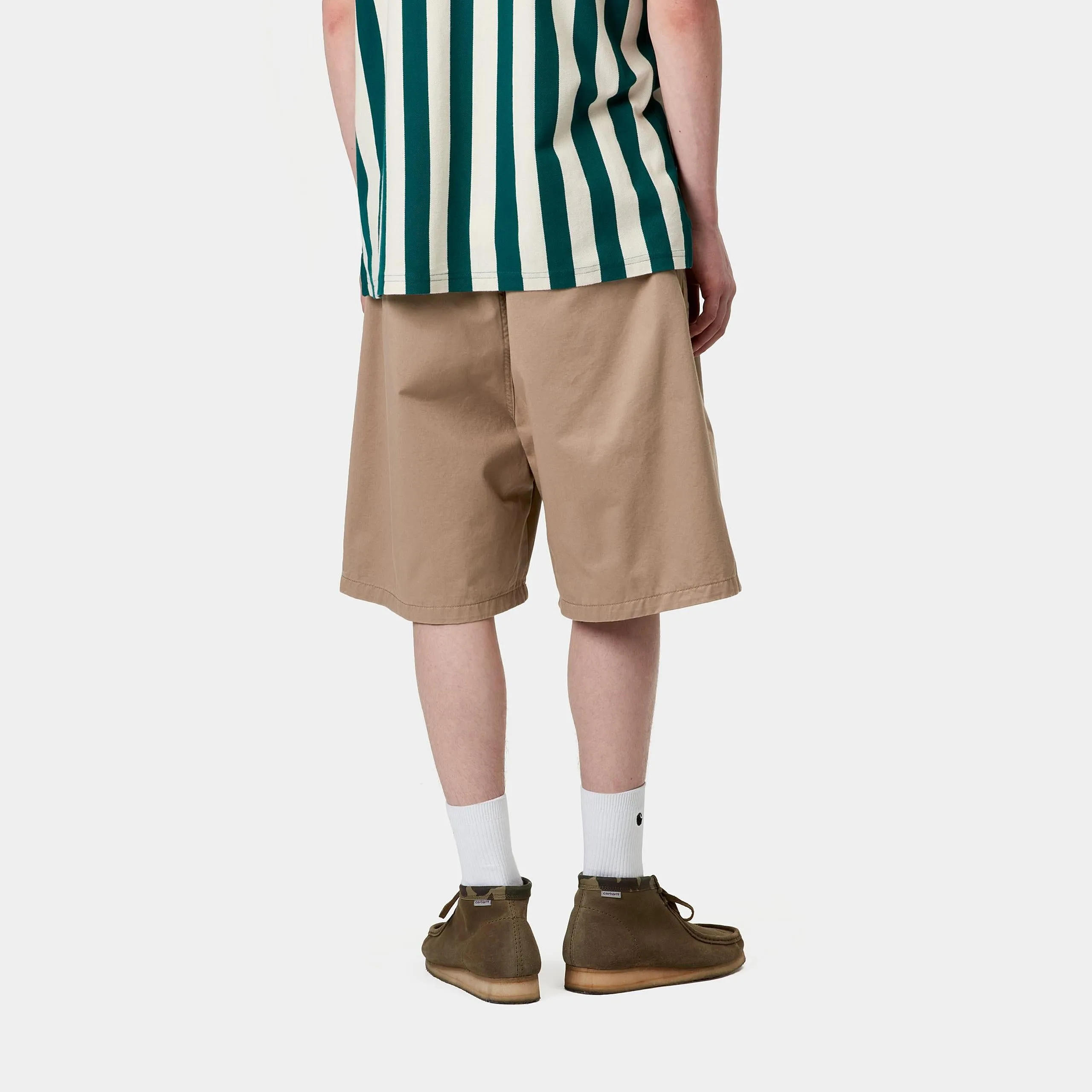 Carhartt WIP Mens Marv Lenexa Twill Short | Leather Stone Washed sold by The Foot Factory product image thumbnail 4