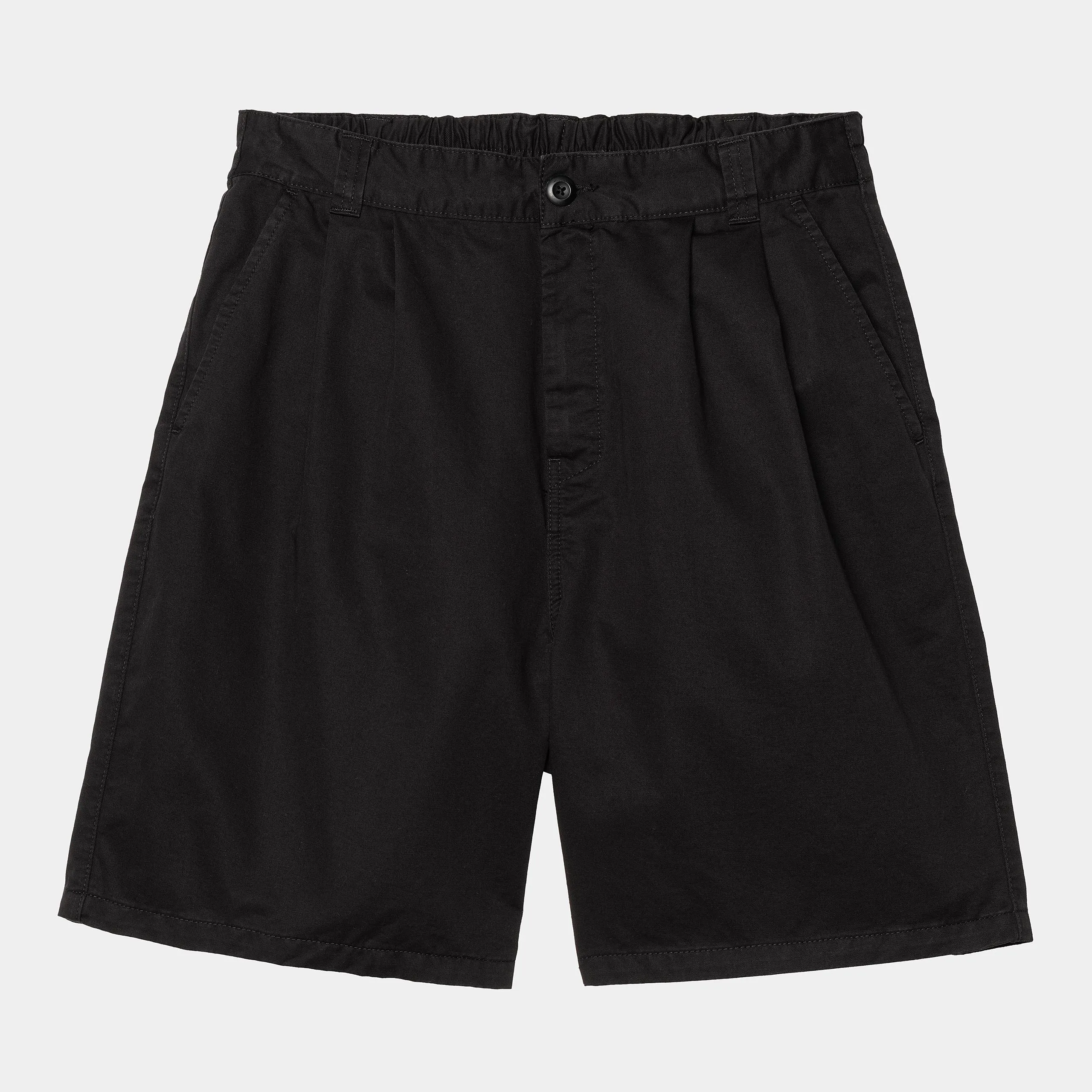 Carhartt WIP Mens Marv Lenexa Twill Short | Black Stone Washed sold by The Foot Factory product image thumbnail 2
