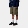 Carhartt WIP Mens Marv Lenexa Twill Short | Turtle Stone Washed sold by The Foot Factory