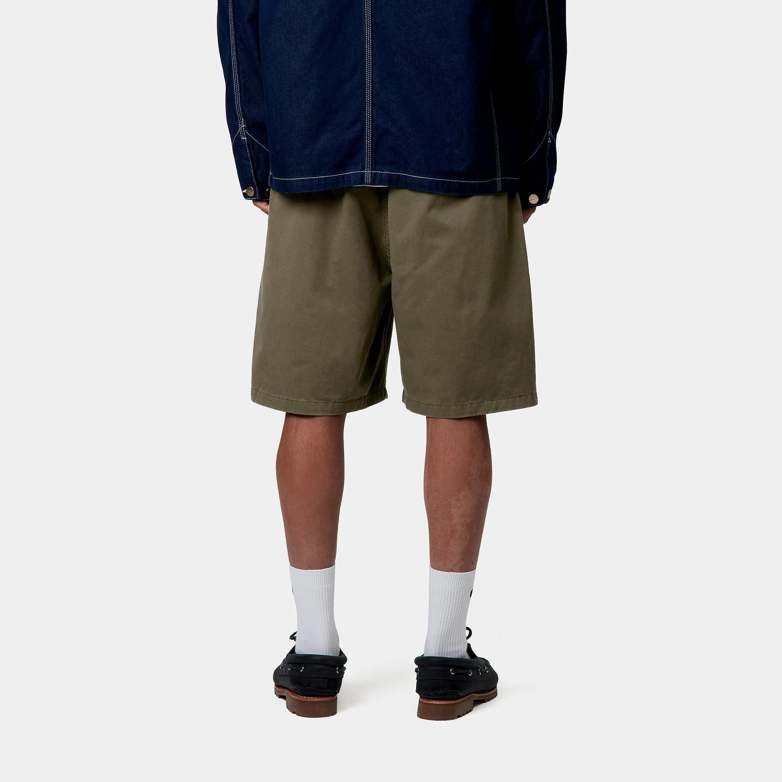 Carhartt WIP Mens Marv Lenexa Twill Short | Turtle Stone Washed sold by The Foot Factory product image thumbnail 4