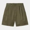 Carhartt WIP Mens Marv Lenexa Twill Short | Turtle Stone Washed sold by The Foot Factory