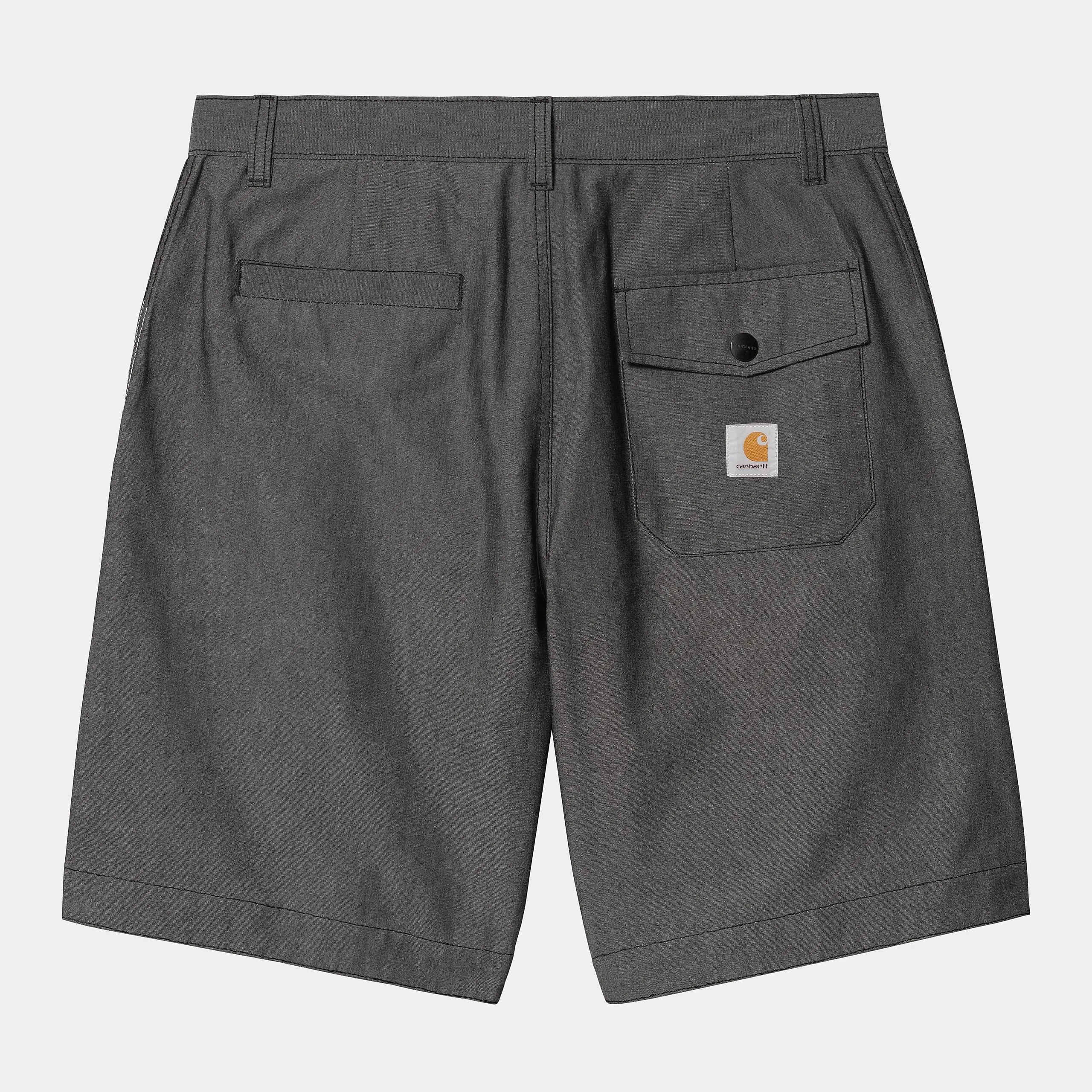 Carhartt WIP Mens Blake Short | Black Rinsed sold by The Foot Factory