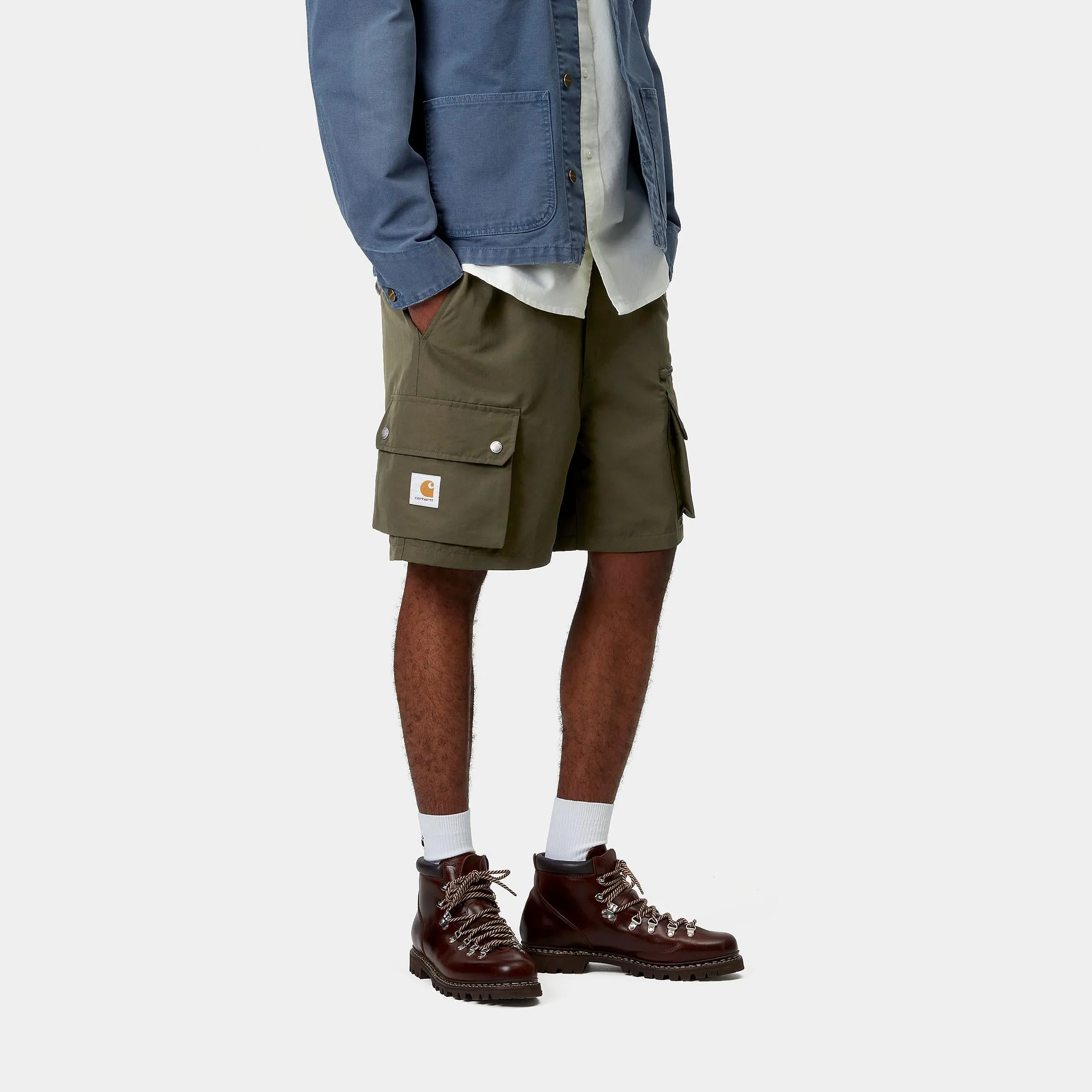 Carhartt WIP Mens Irwin Short | Turtle sold by The Foot Factory product image thumbnail 5
