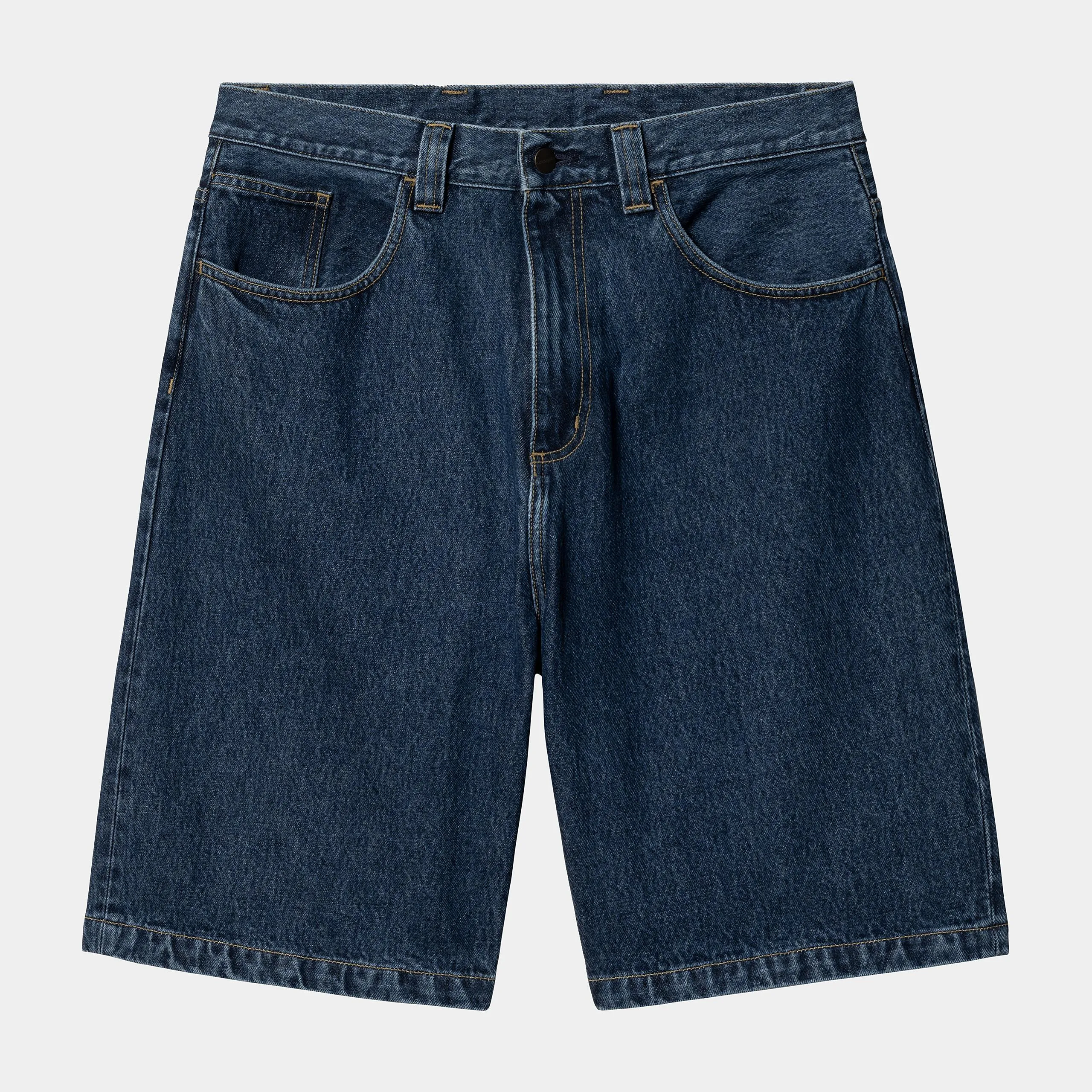 Carhartt WIP Mens Brandon Smith Denim Short | Blue Stone Washed sold by The Foot Factory product image thumbnail 2