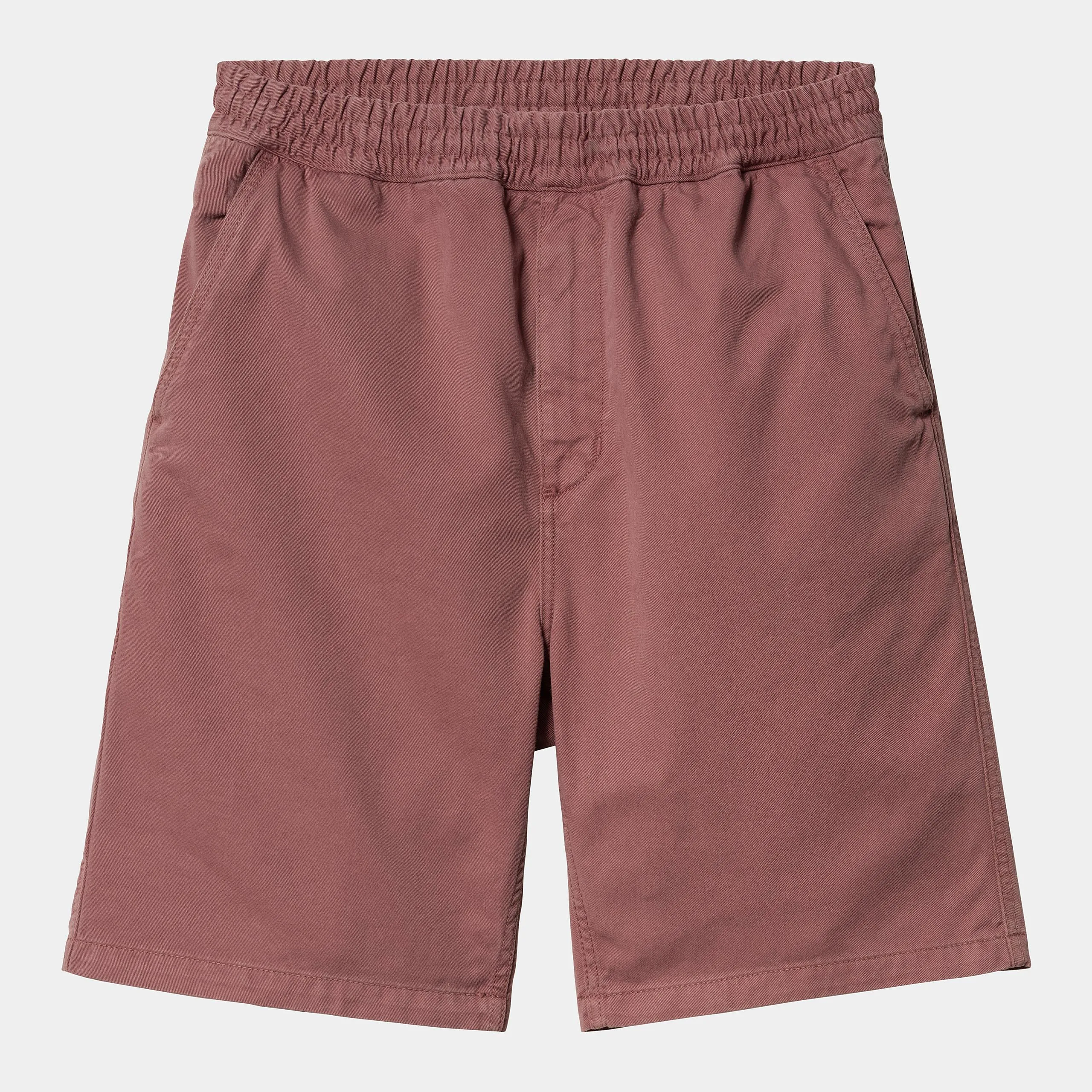 Carhartt WIP Mens Flint Moraga Twill Short | Dusky Pink sold by The Foot Factory product image thumbnail 2