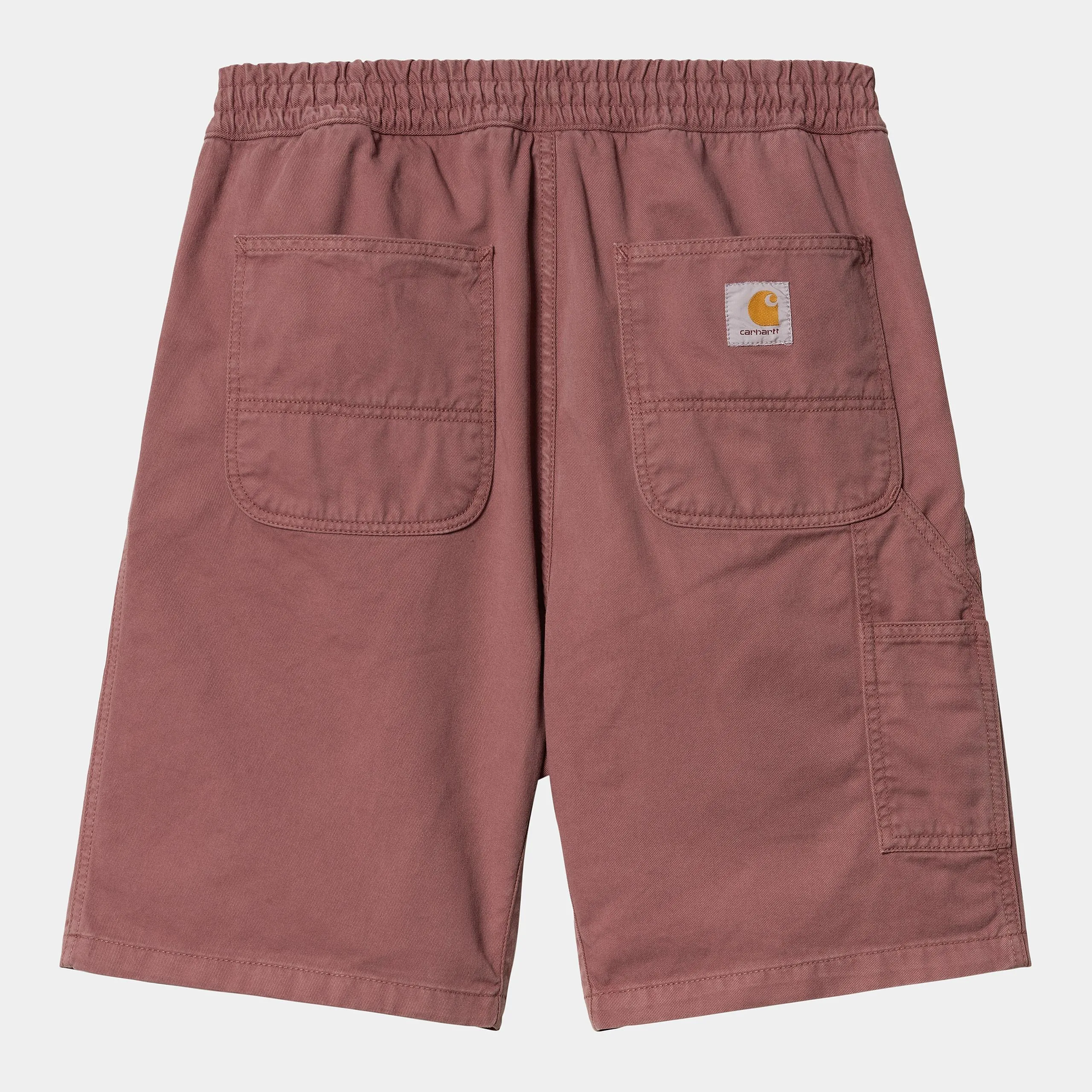 Carhartt WIP Mens Flint Moraga Twill Short | Dusky Pink sold by The Foot Factory