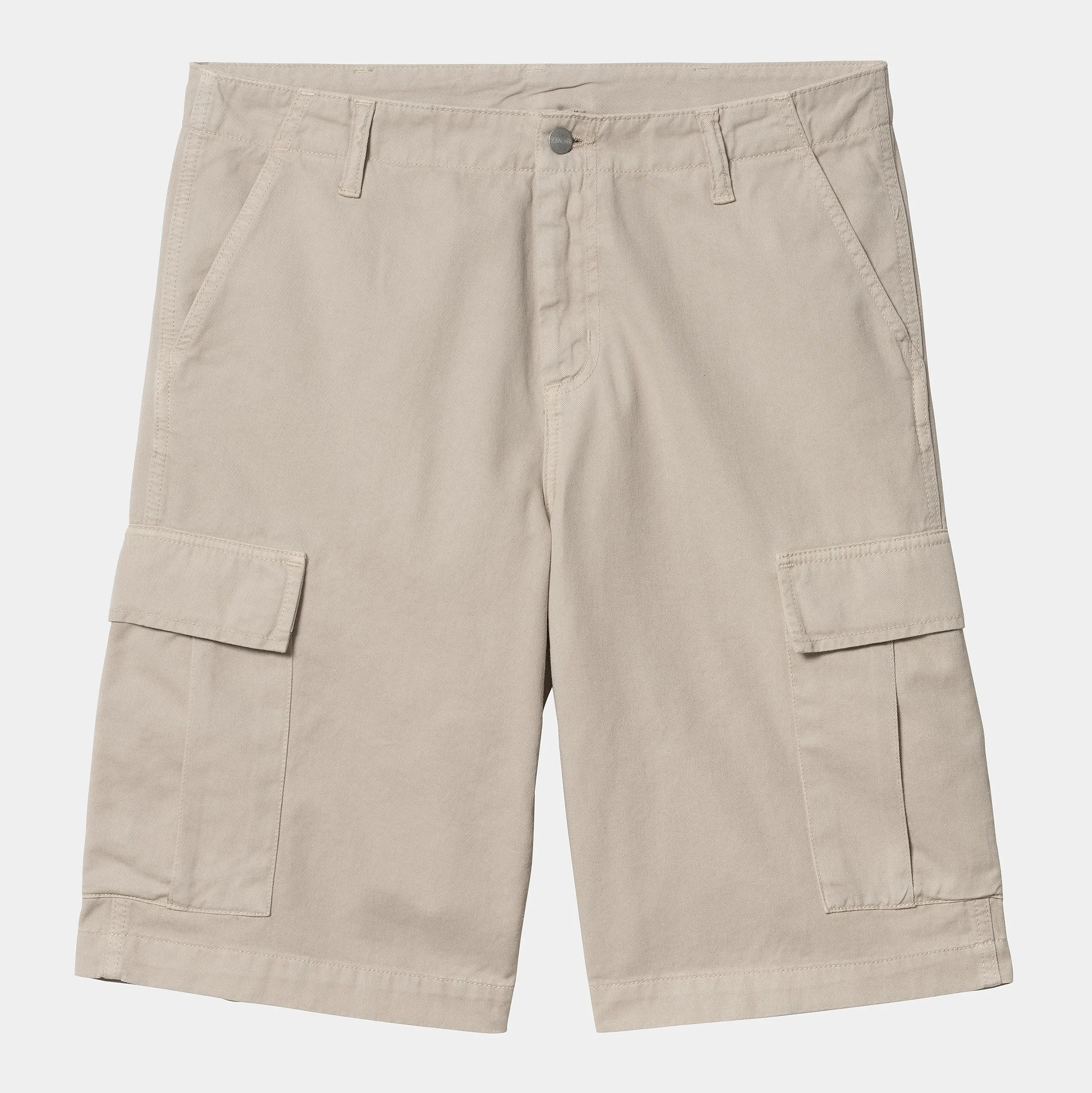 Carhartt WIP Mens Regular Moraga Twill Cargo Short | Fleur De Sel sold by The Foot Factory product image thumbnail 2