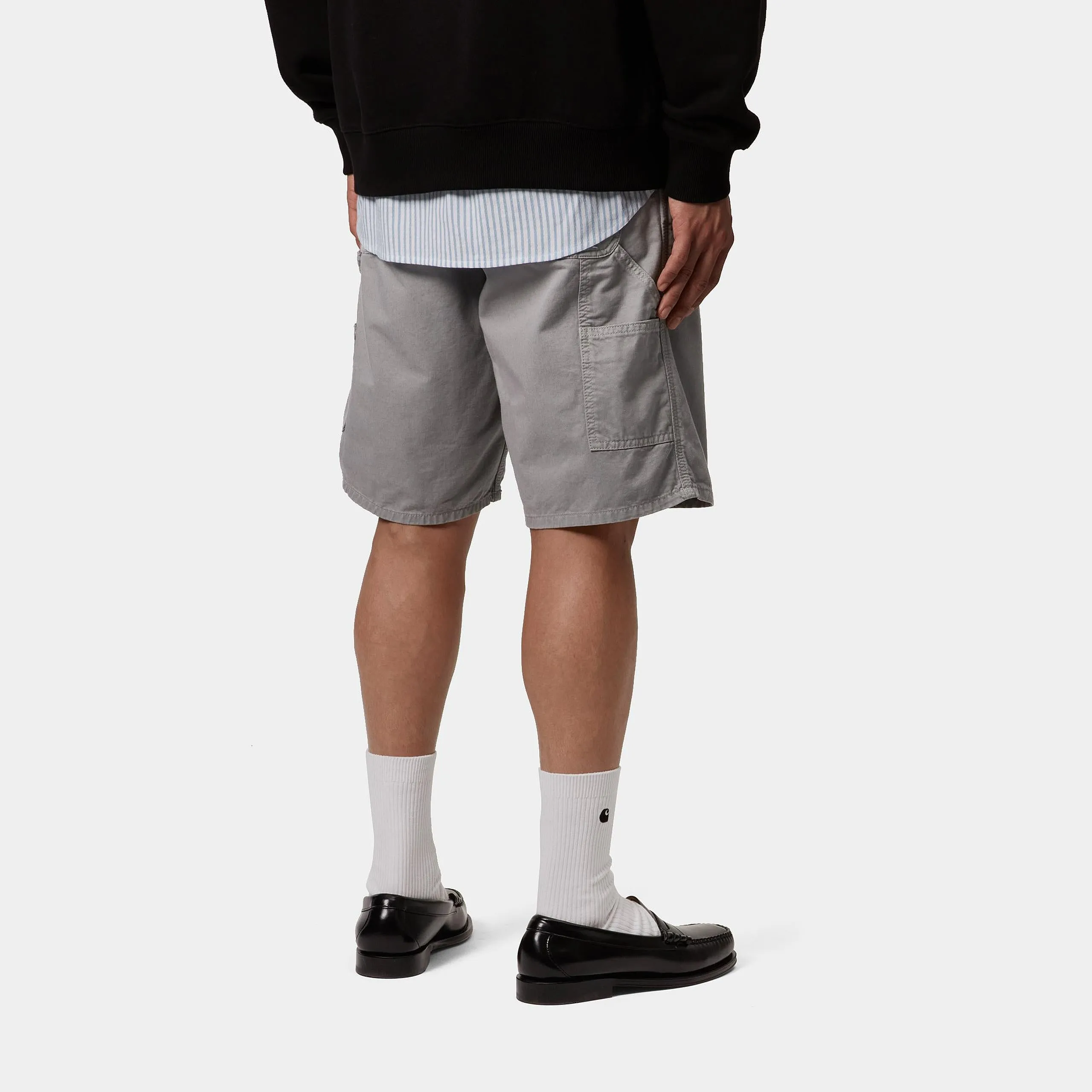 Carhartt WIP Mens Single Knee Newcomb Drill Short | Yosemite sold by The Foot Factory product image thumbnail 4