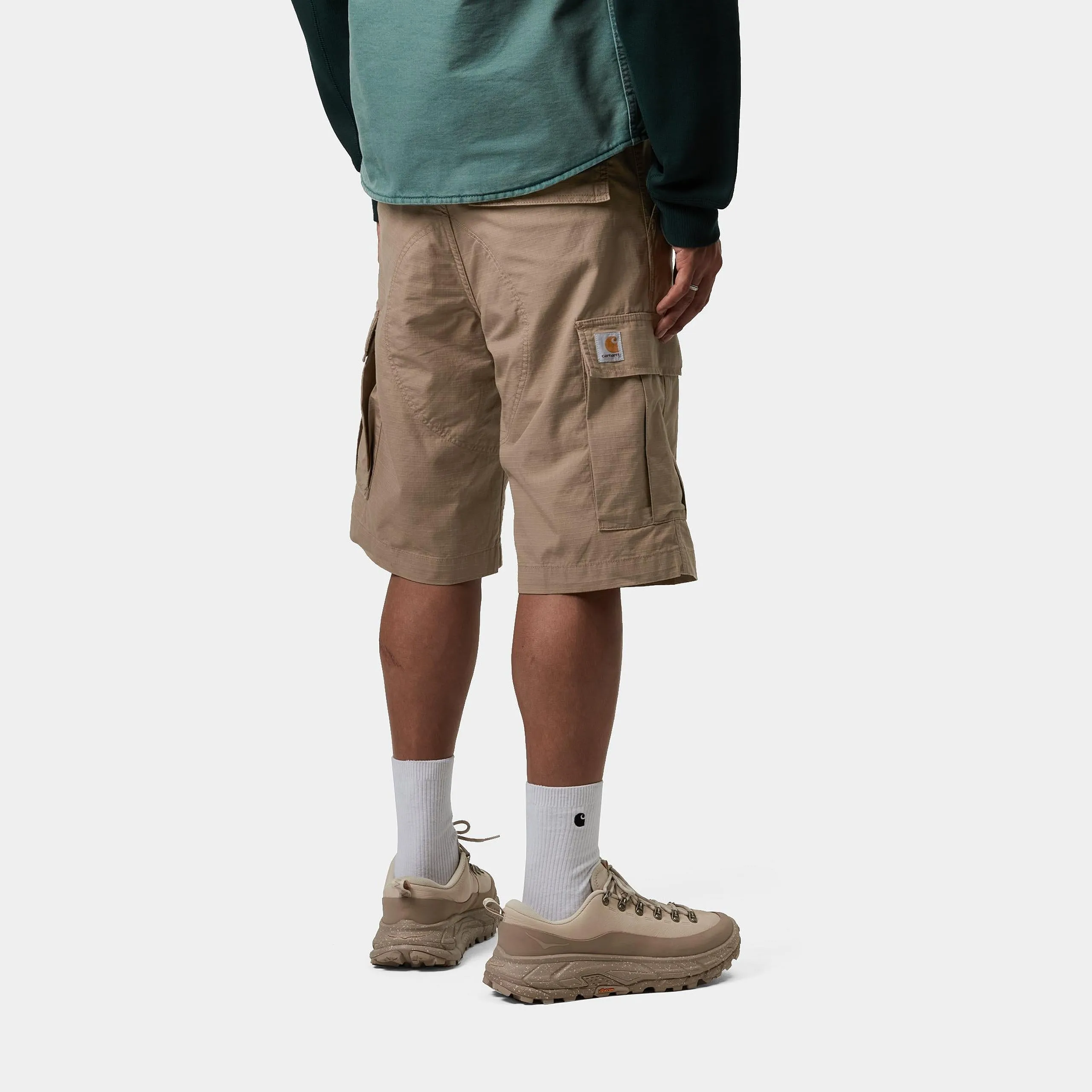 Carhartt WIP Mens Regular Cargo Short | Leather Rinsed sold by The Foot Factory product image thumbnail 5