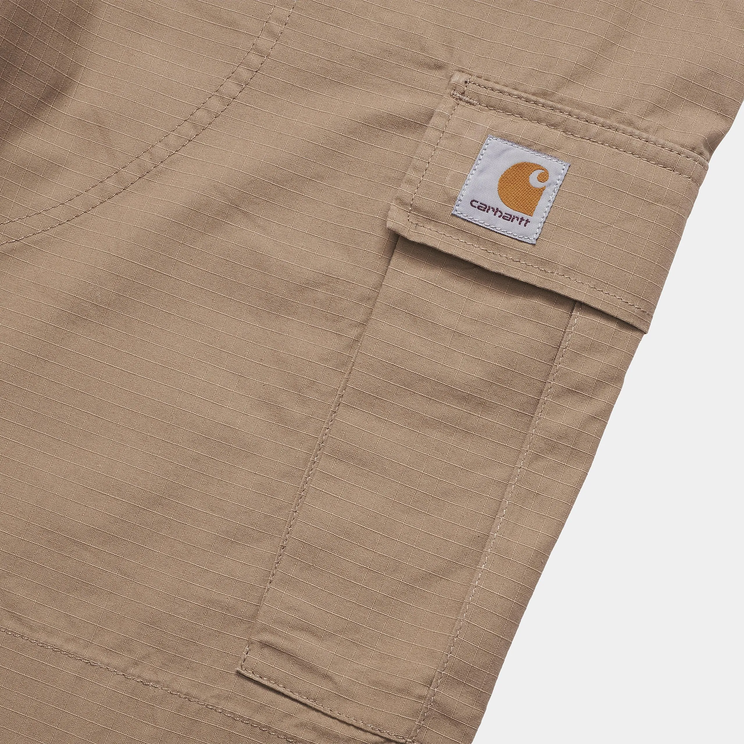 Carhartt WIP Mens Regular Cargo Short | Leather Rinsed sold by The Foot Factory product image thumbnail 3