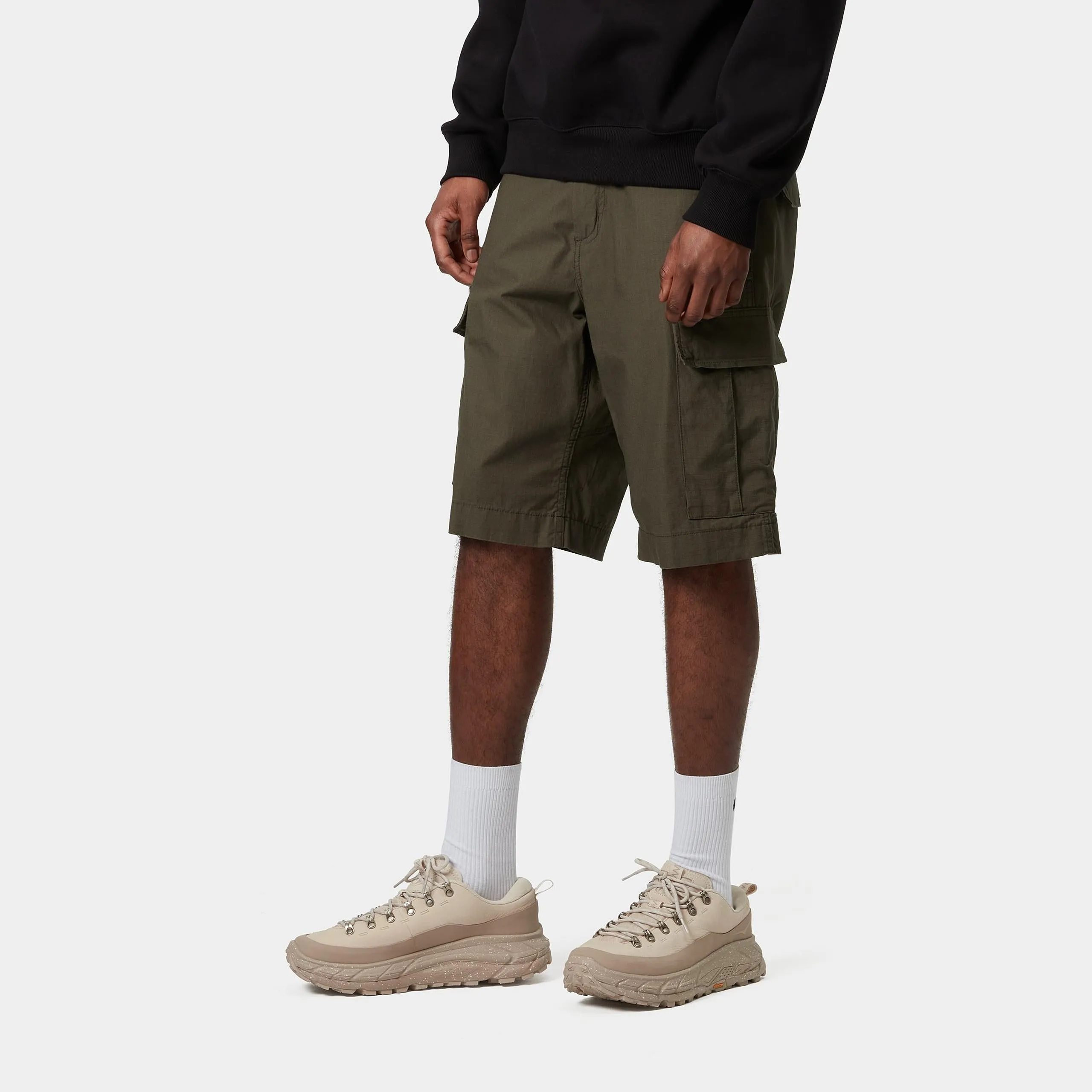 Carhartt WIP Mens Regular Cargo Short | Cypress Rinsed sold by The Foot Factory product image thumbnail 5