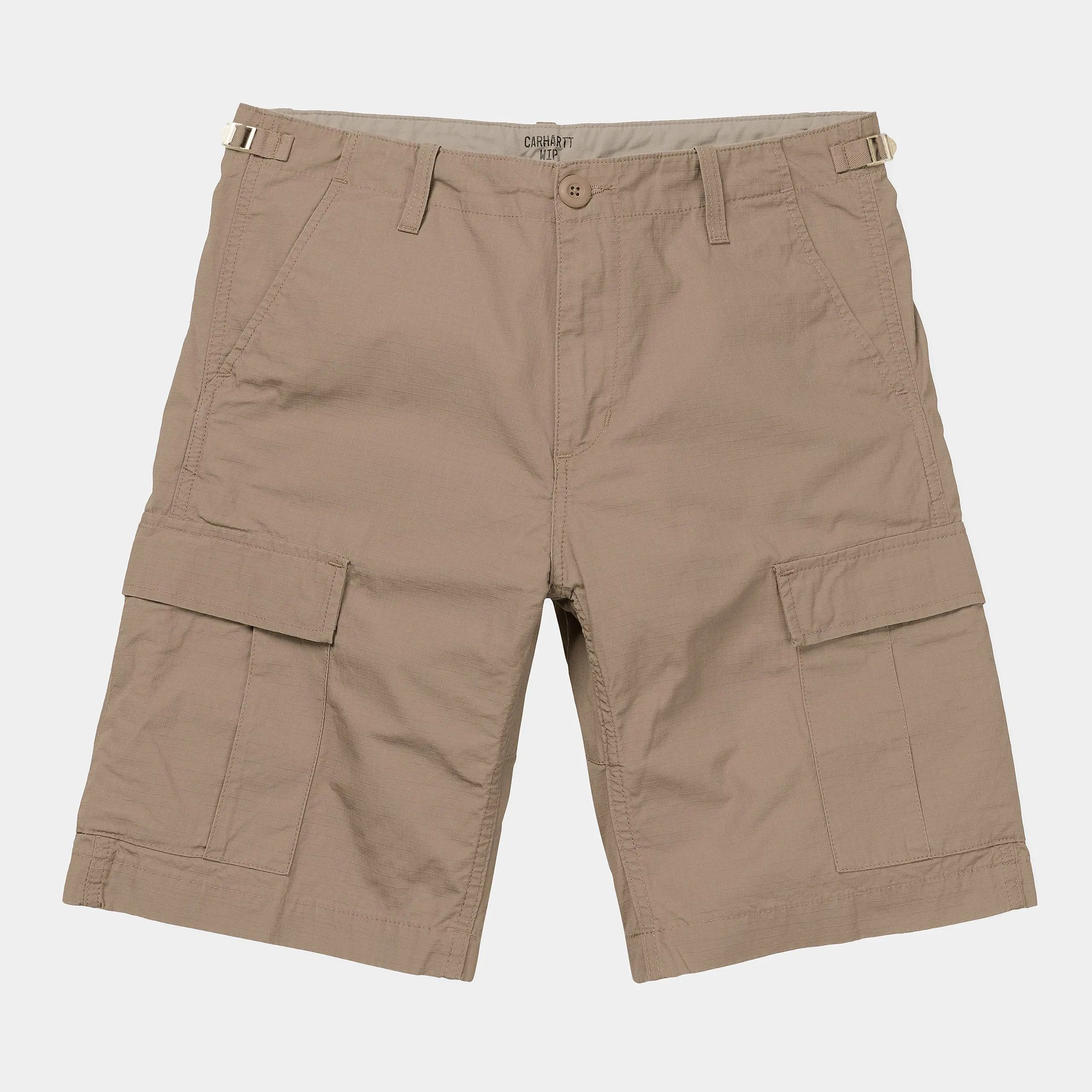 Carhartt WIP Mens Aviation Short | Leather Rinsed sold by The Foot Factory product image thumbnail 2