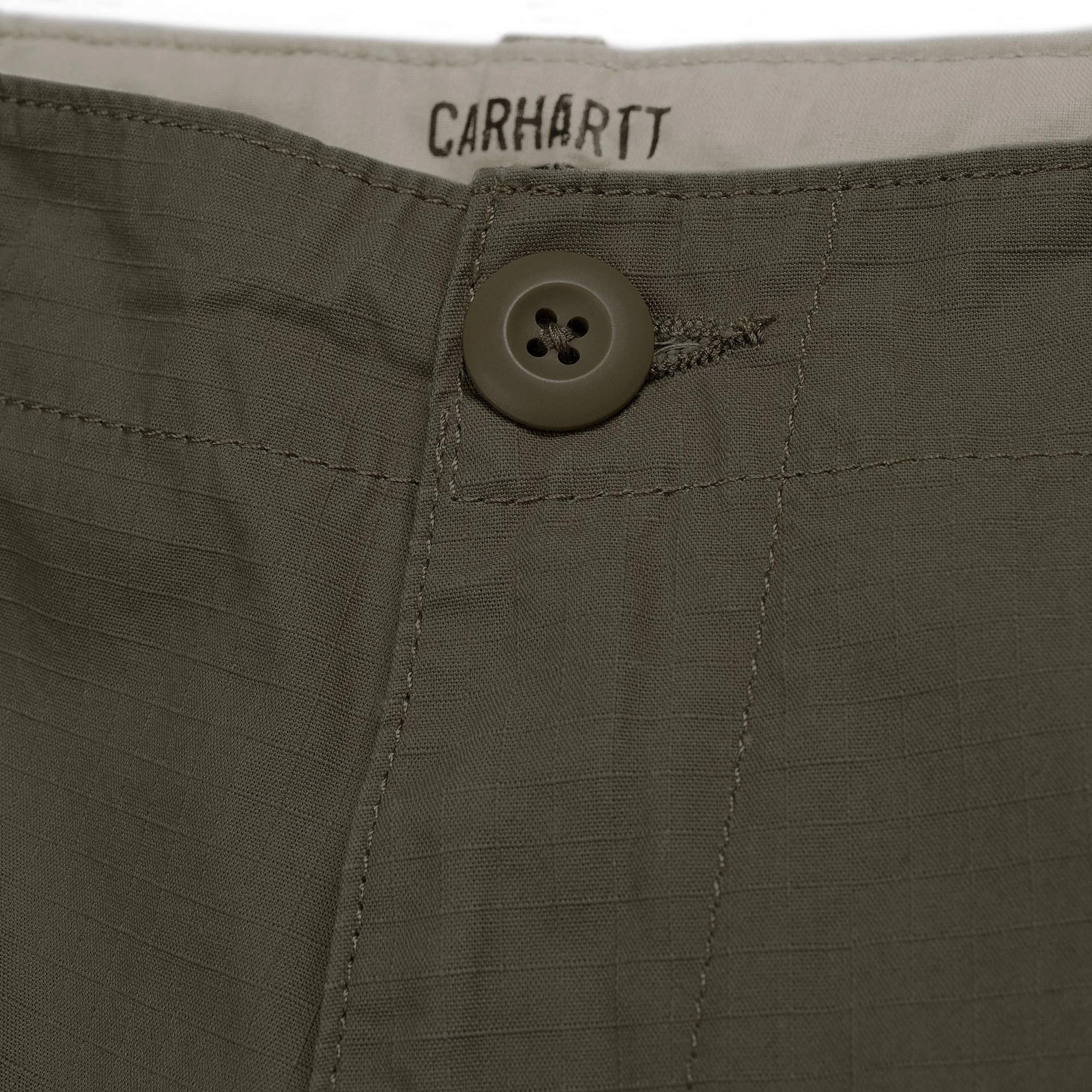 Carhartt WIP Mens Aviation Short | Cyprus Rinsed sold by The Foot Factory product image thumbnail 4