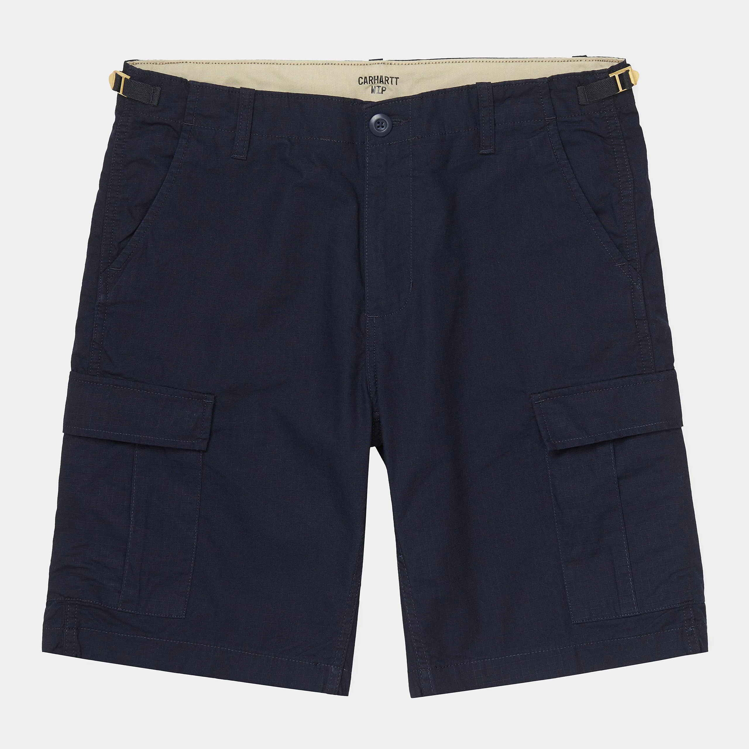 Carhartt WIP Mens Aviation Short | Dark Navy Rinsed sold by The Foot Factory product image thumbnail 2
