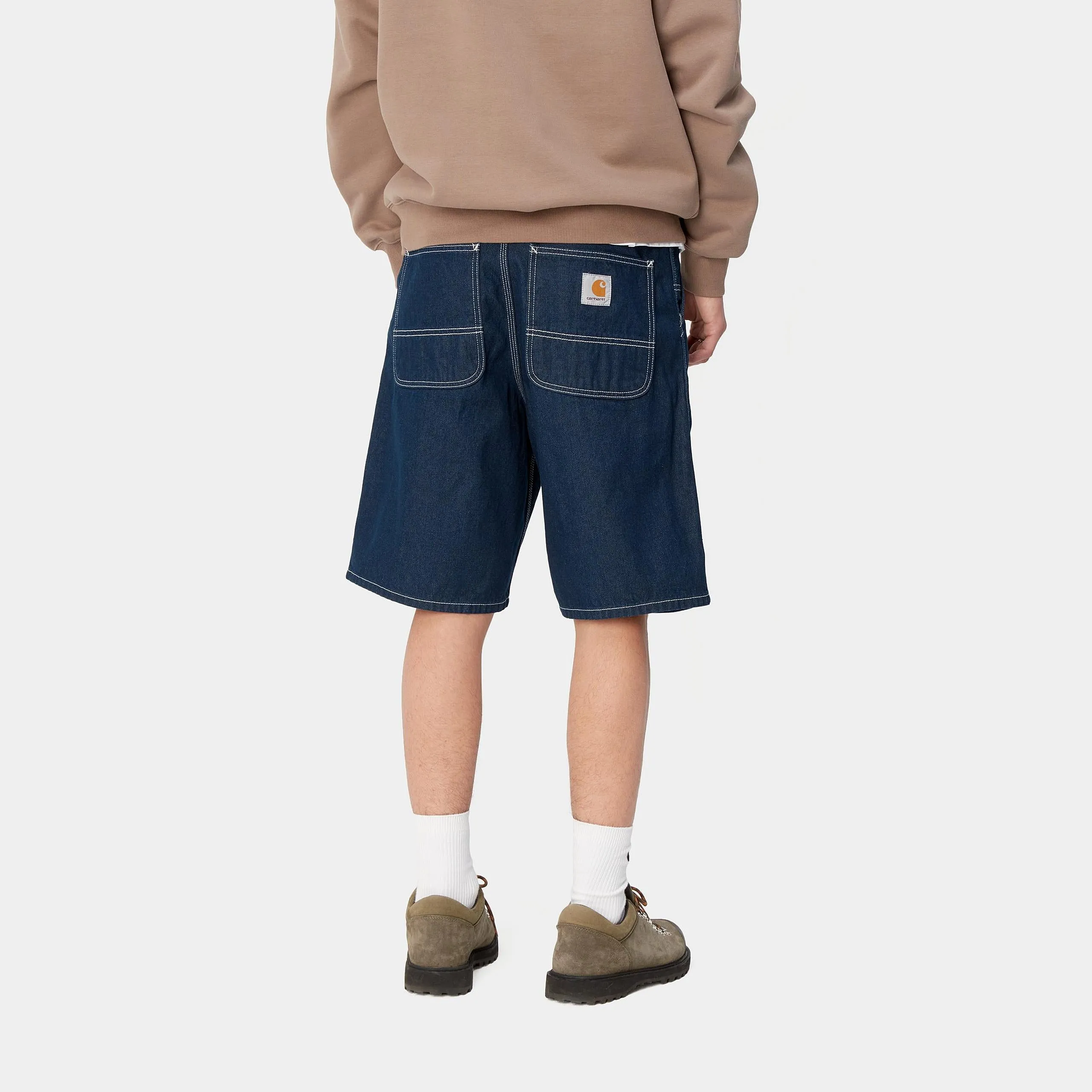 Carhartt WIP Mens Simple Norco Denim Short | Blue One Washed sold by The Foot Factory product image thumbnail 4