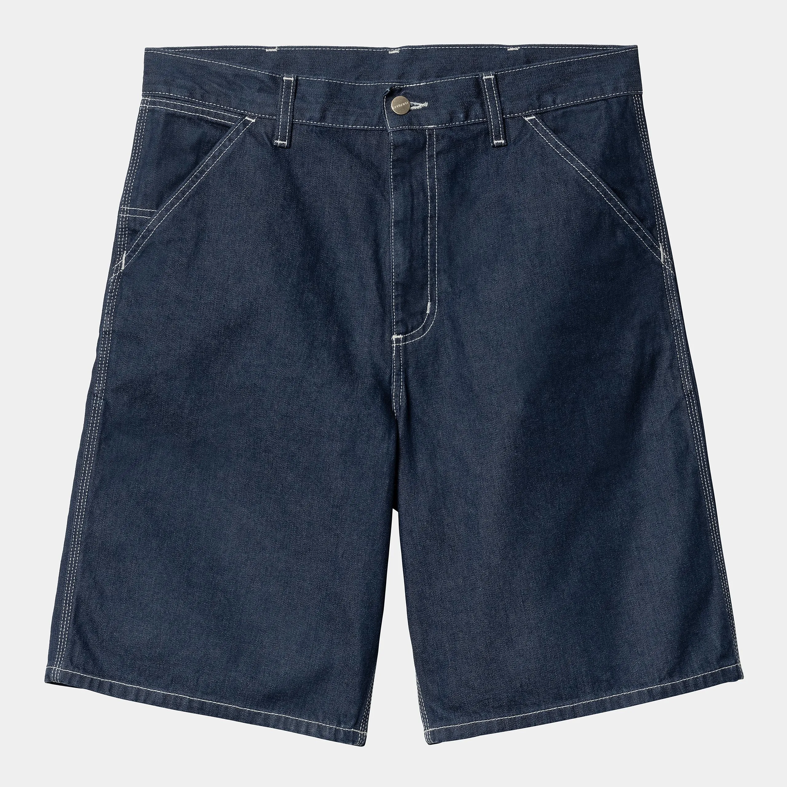 Carhartt WIP Mens Simple Norco Denim Short | Blue One Washed sold by The Foot Factory product image thumbnail 2