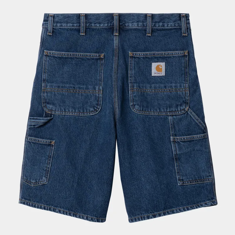 Carhartt WIP Mens OG Single Knee Camano Denim Short | Blue